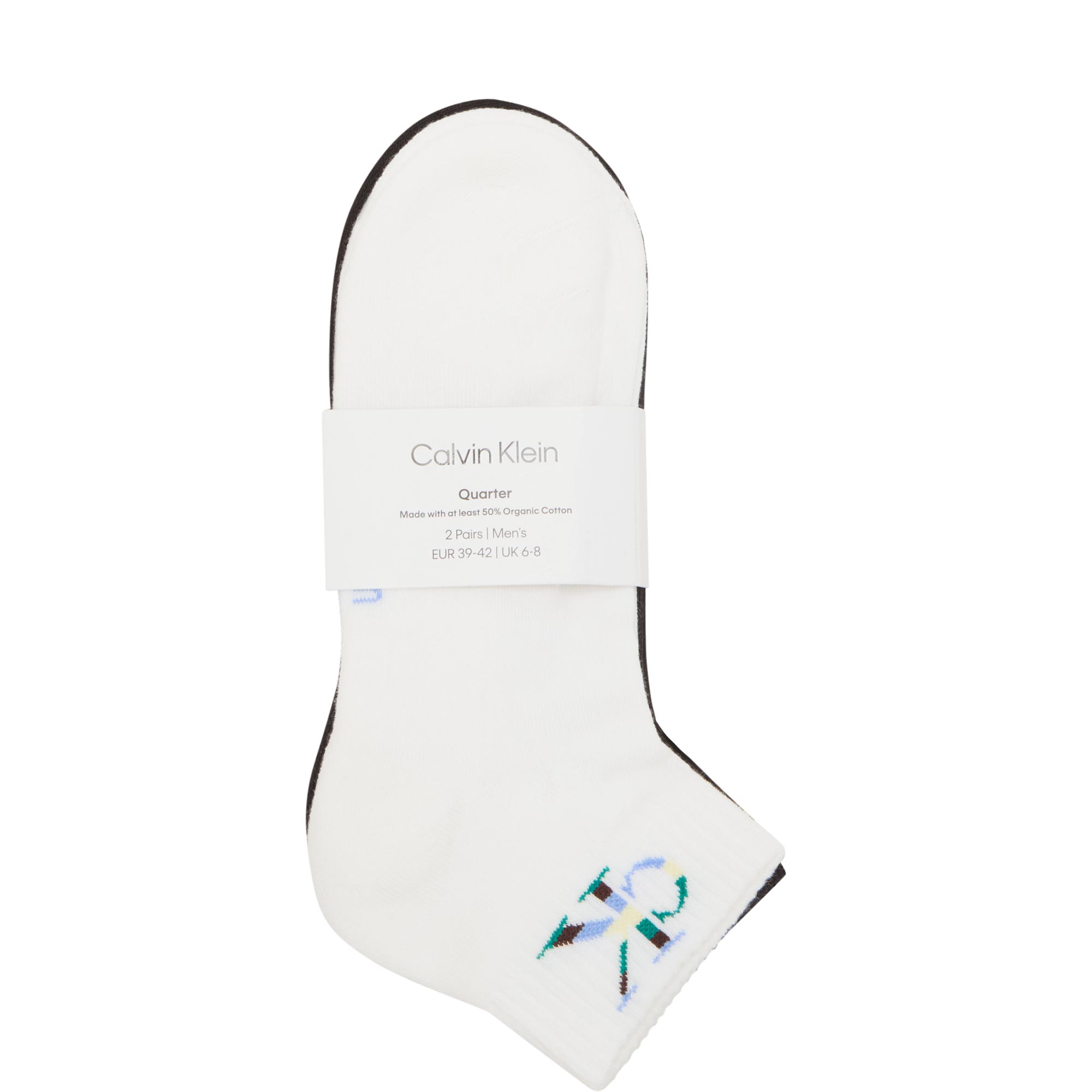 Two-Pack Monogram Logo Ankle Socks