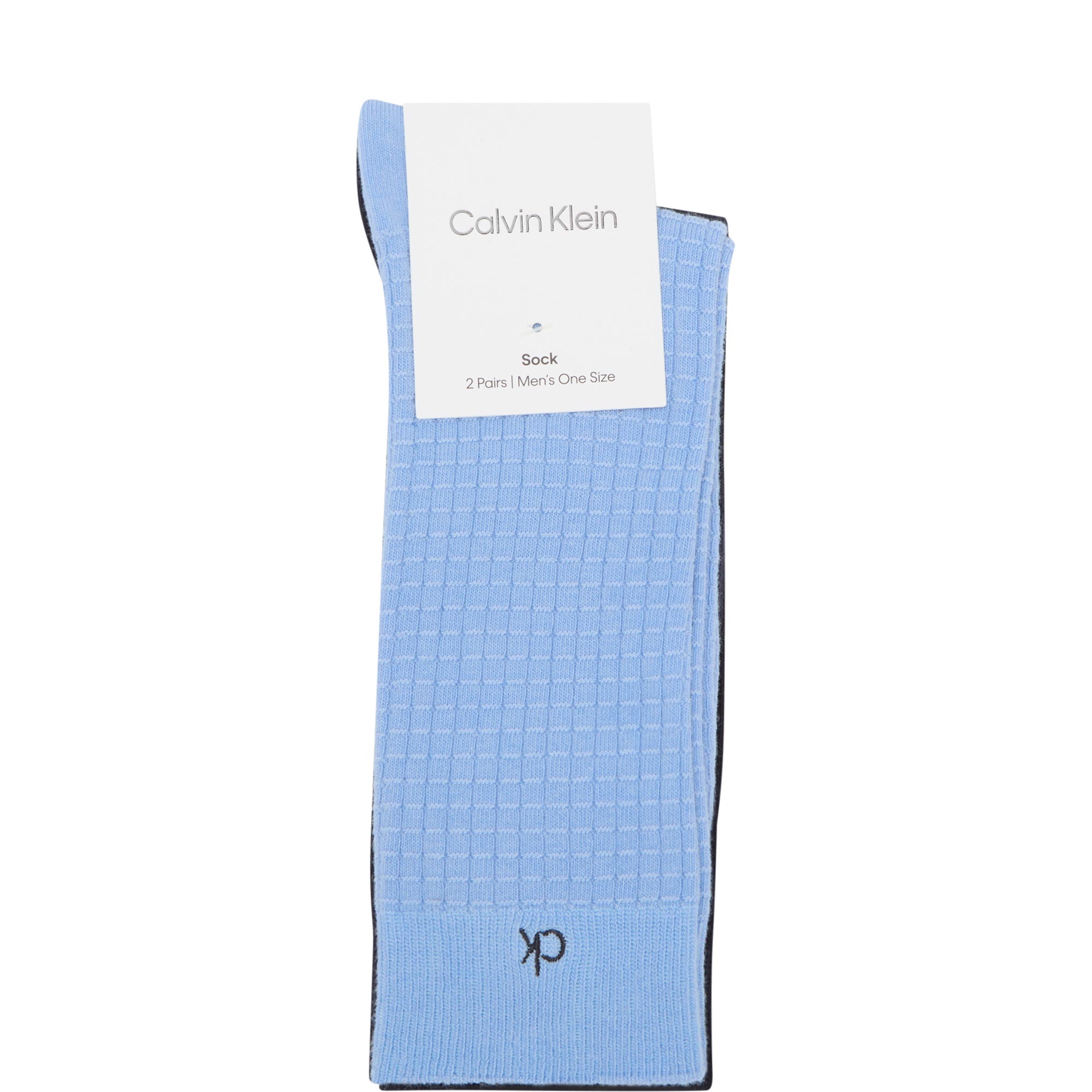 Two-Pack Logo Waffle Socks