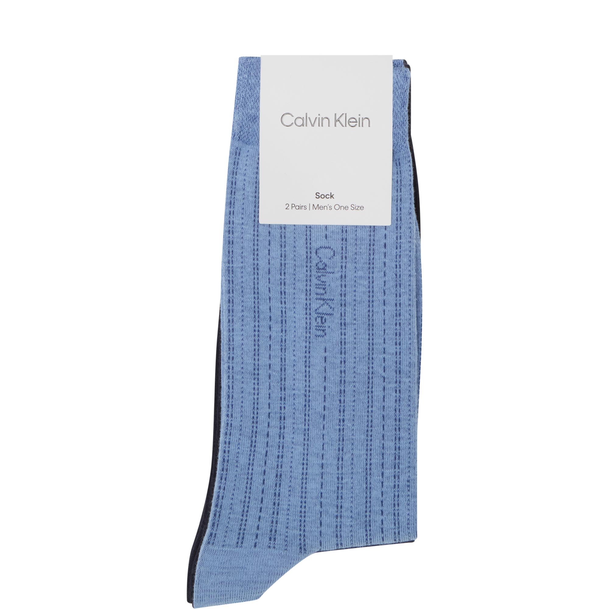 Two-Pack Logo Line Pattern Socks