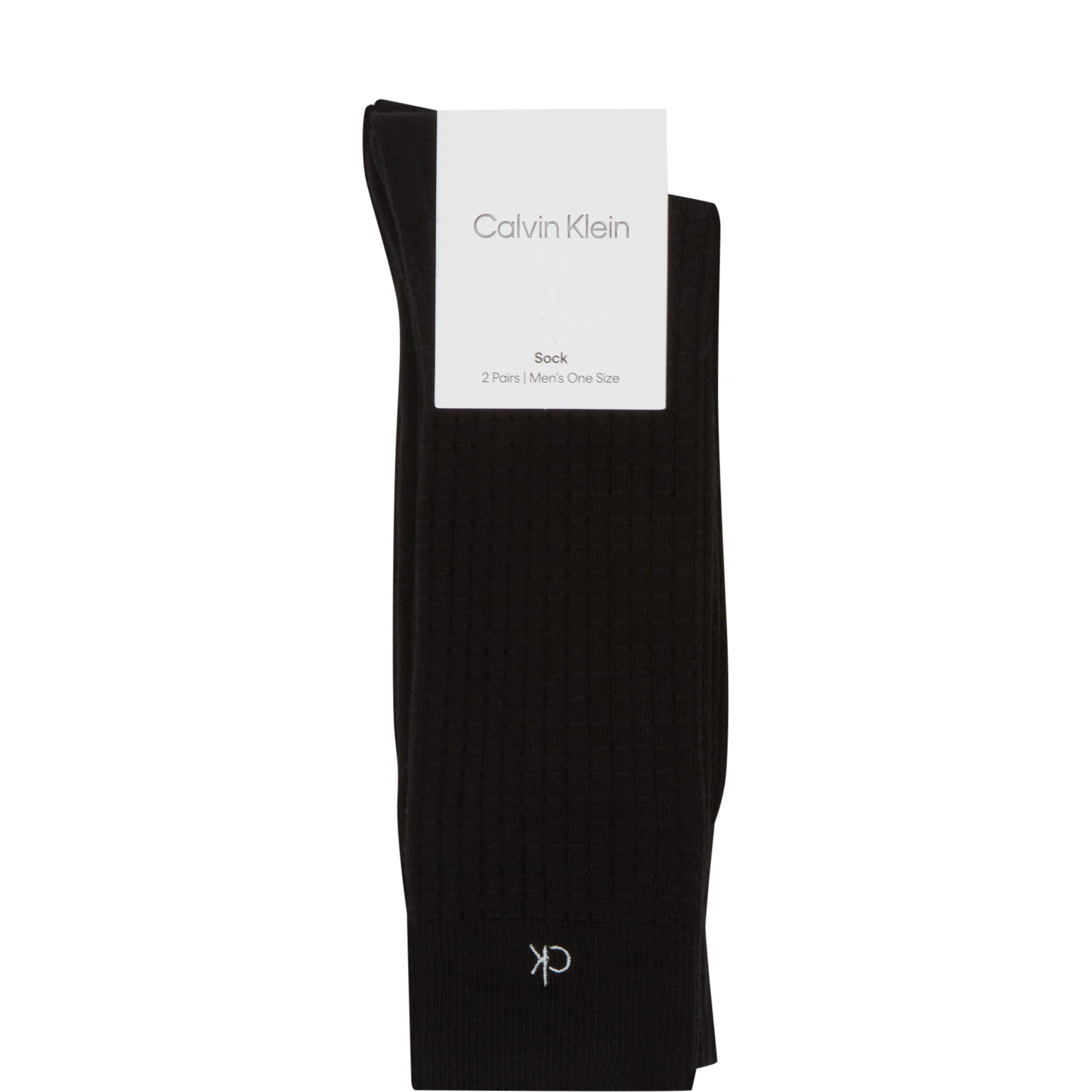 Two-Pack Logo Waffle Socks