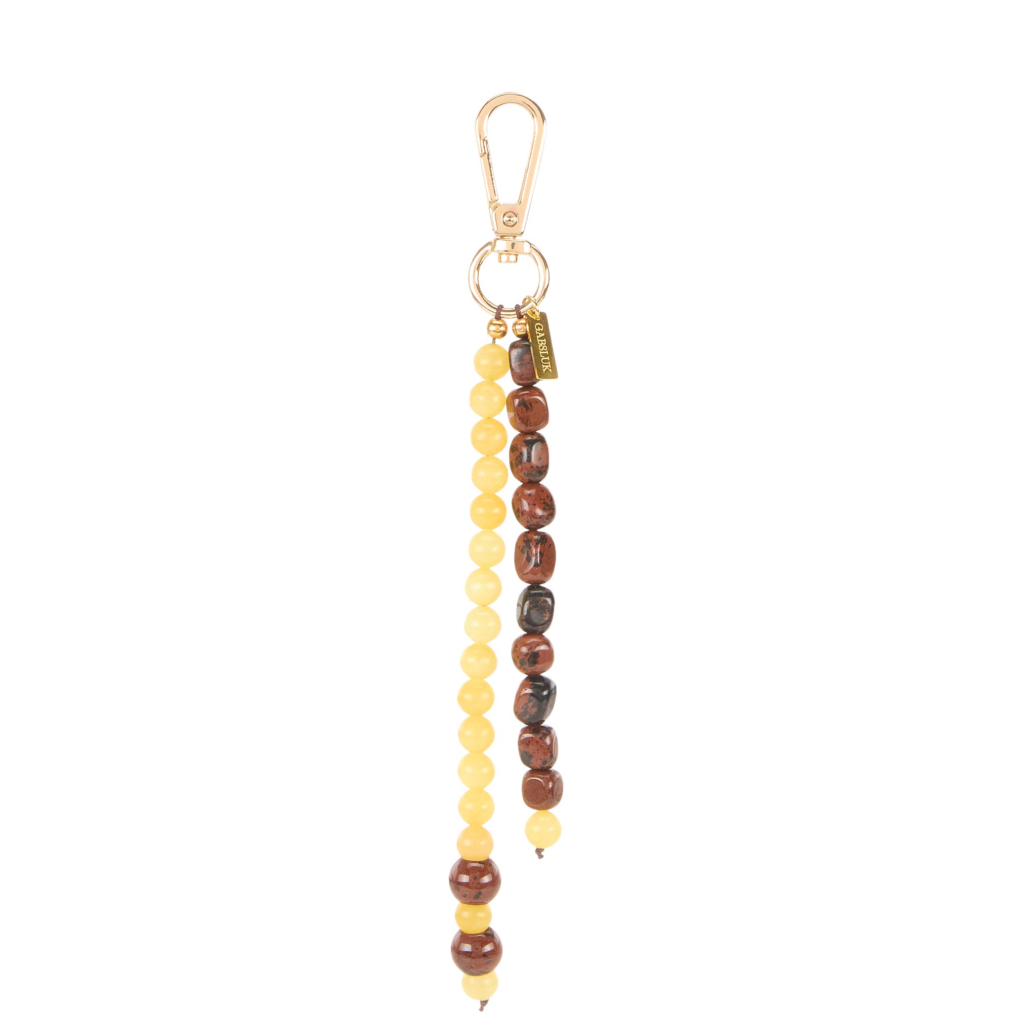 Jade Beaded Key Chain