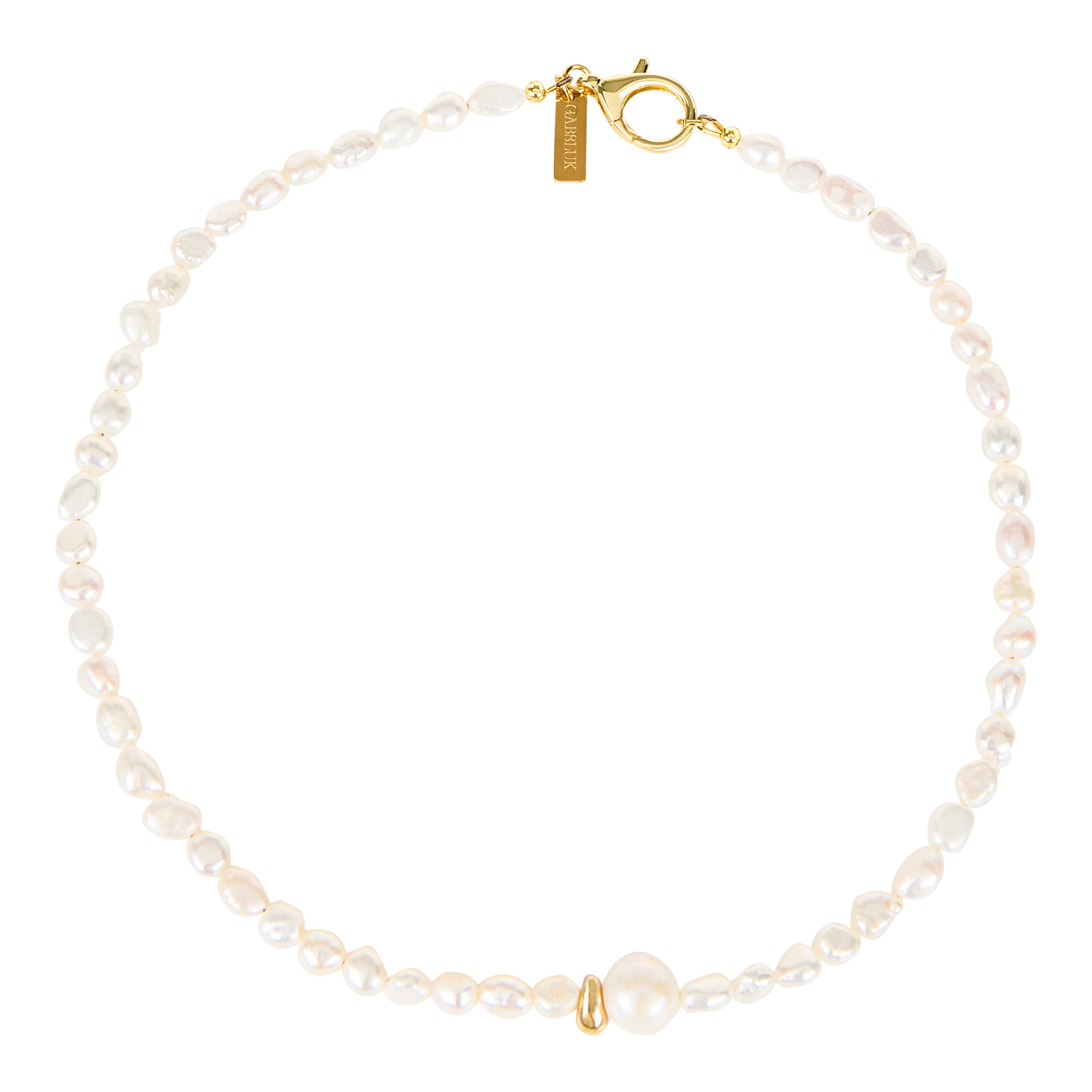 Sofia Beaded Pearl Necklace