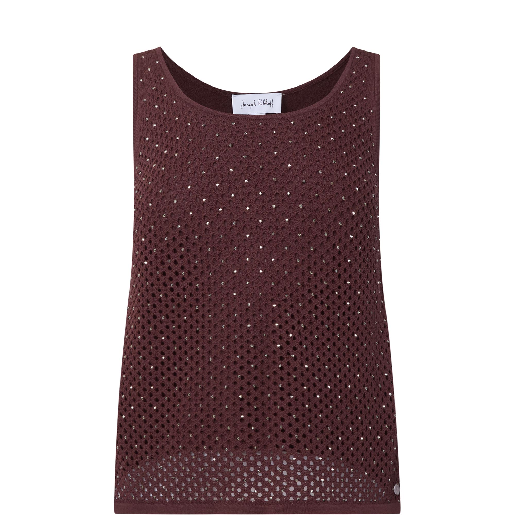 Embellished Knit Tank Top