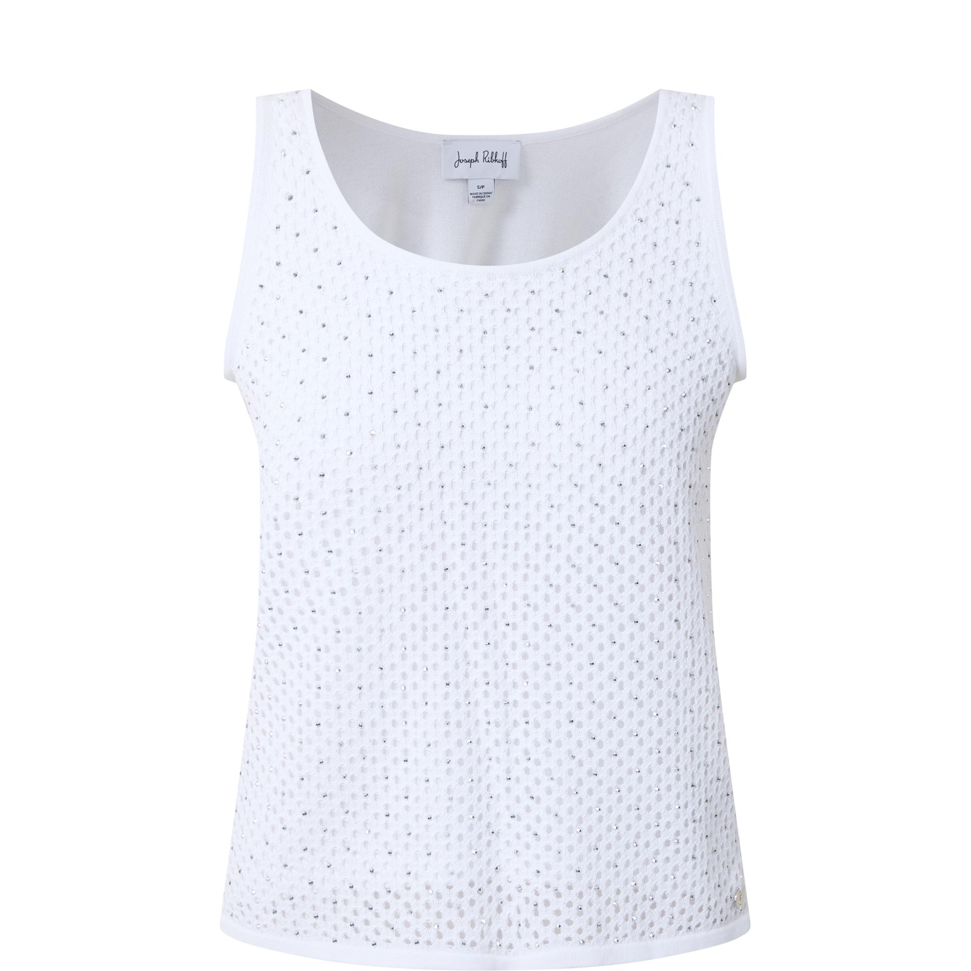 Embellished Knit Tank Top