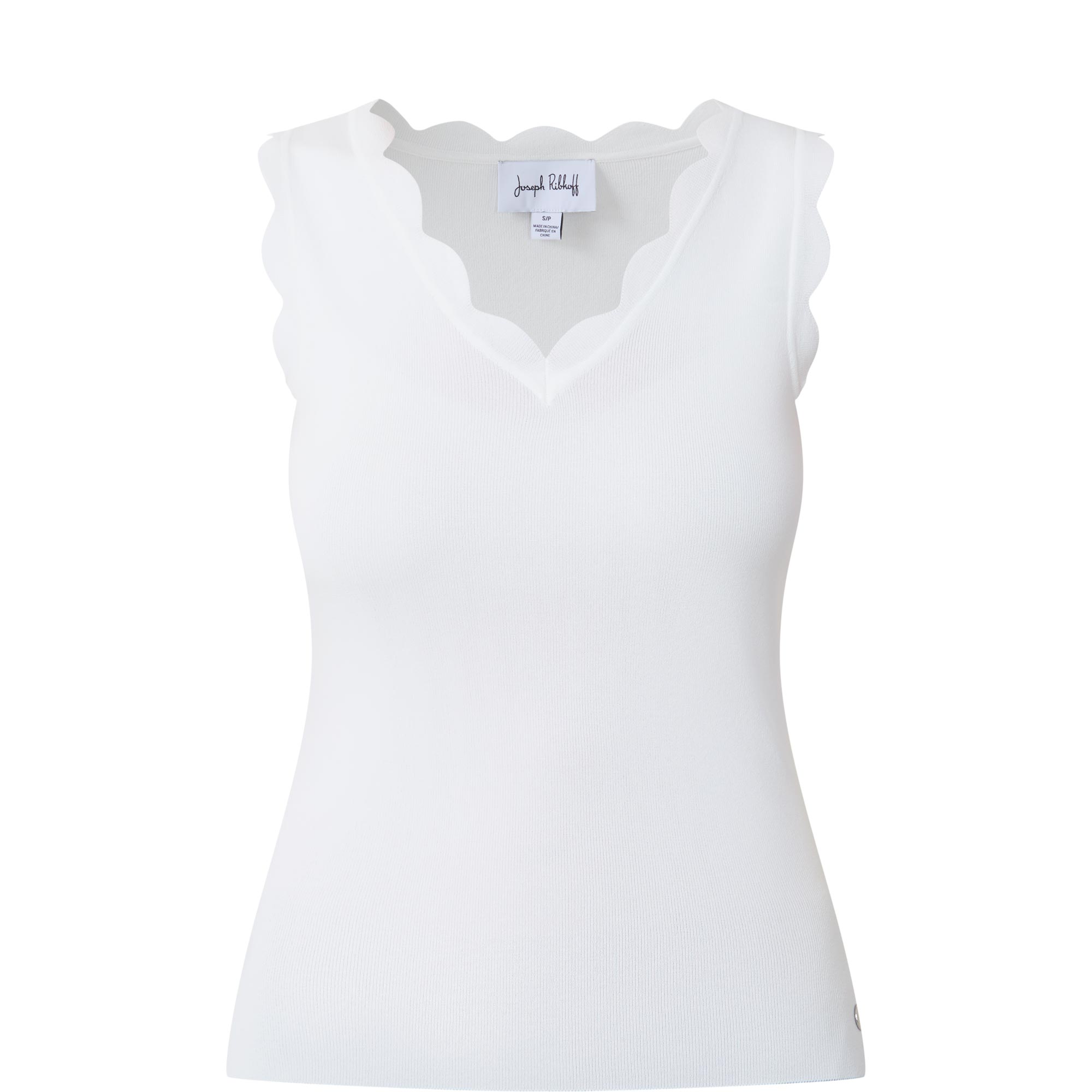 Scalloped Logo Tank Top