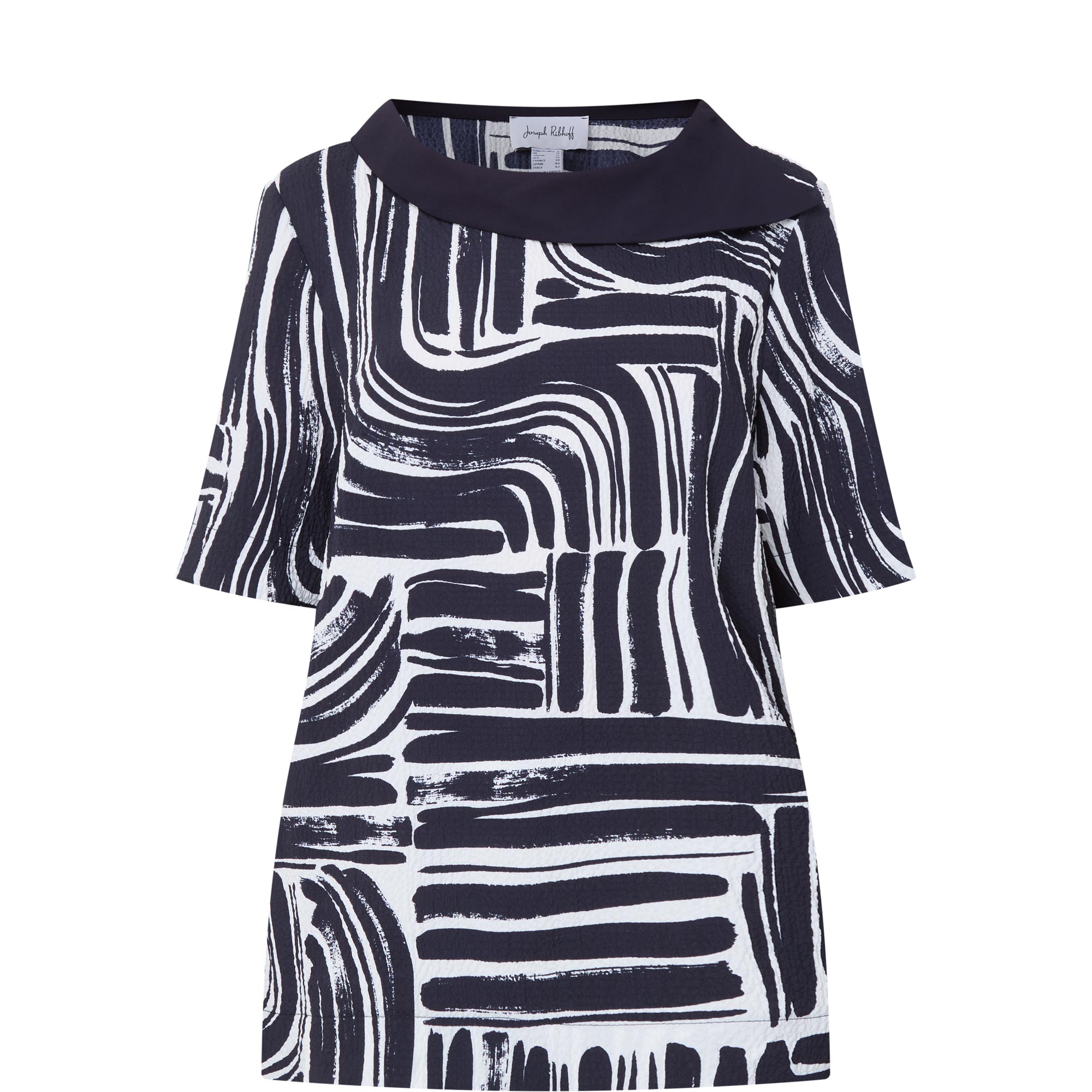 Abstract Rhinestone T-Shirt