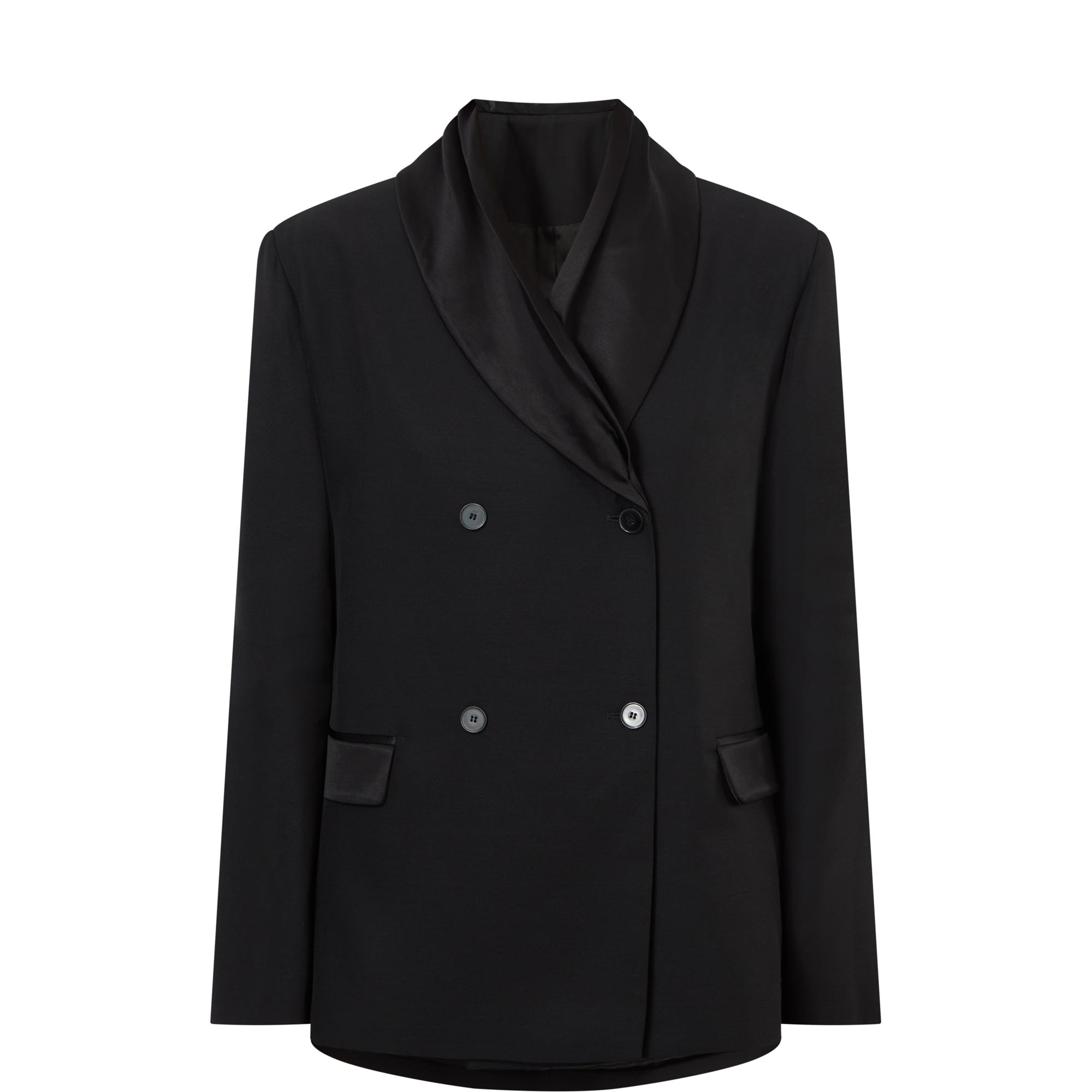 Jiha Double-Breasted Blazer