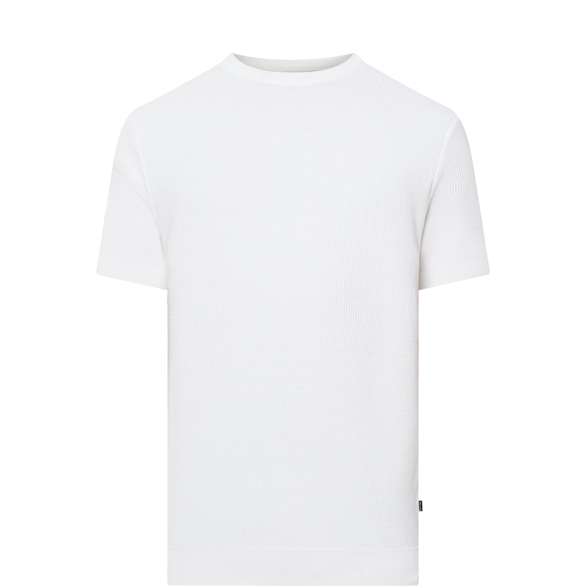 Solid Knitted T-Shirt