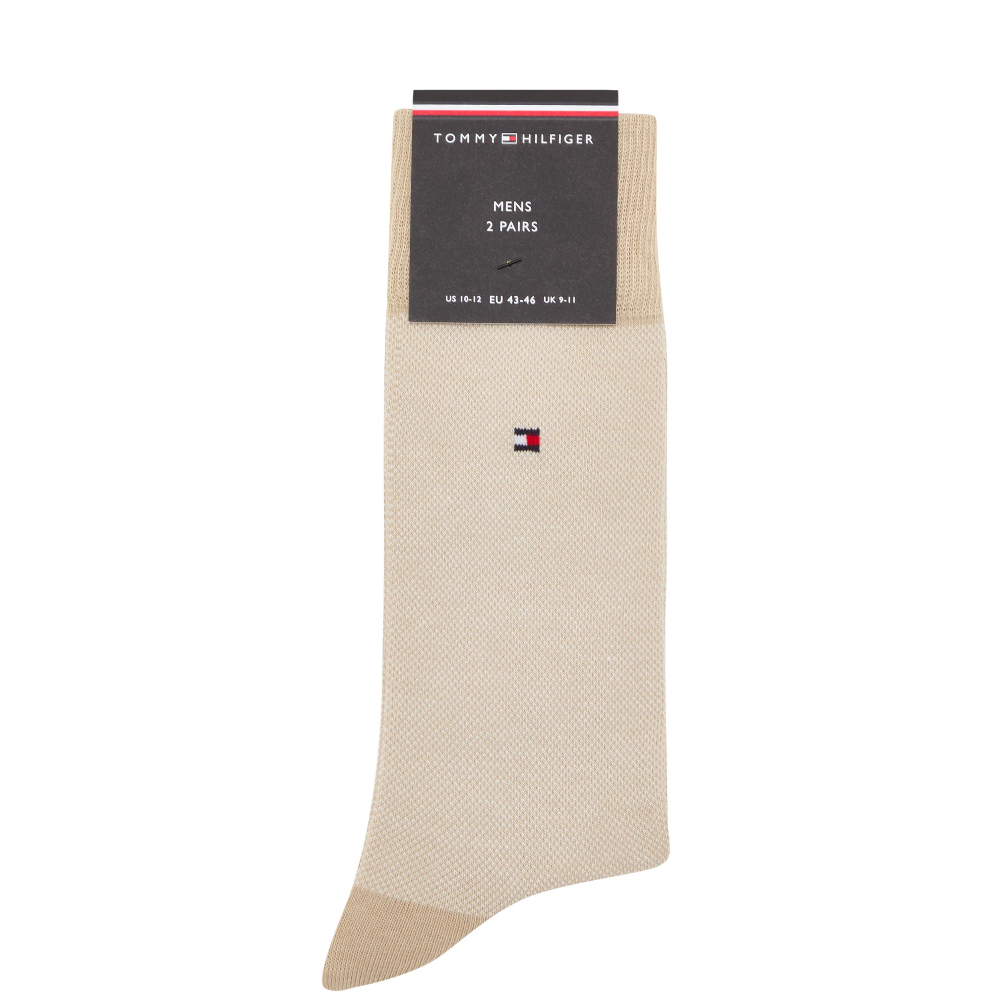 Two-Pack Birdseye Logo Socks