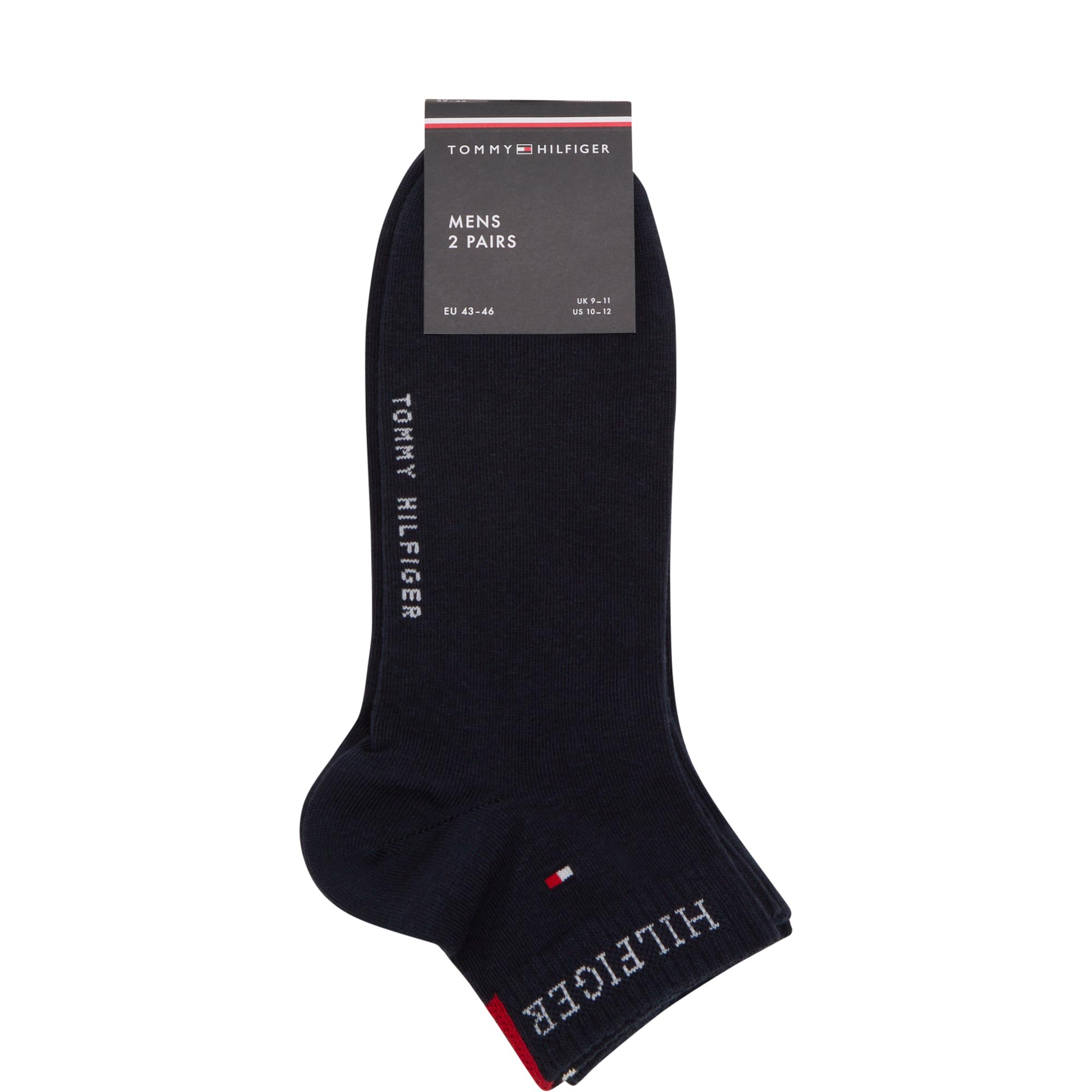 Two-Pack Hill Tab Logo Socks