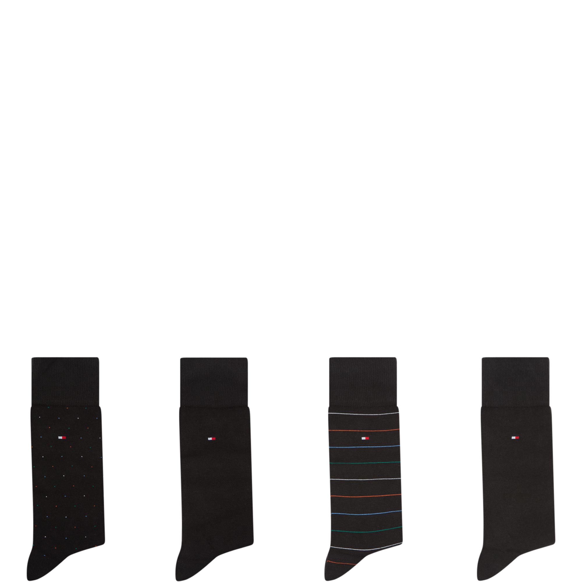 Four-Pack Flag Logo Socks