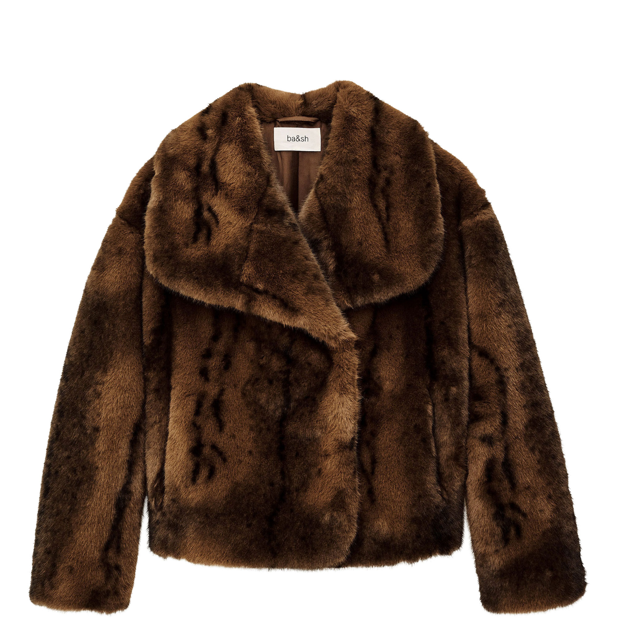 Foxy Faux Fur Cropped Coat