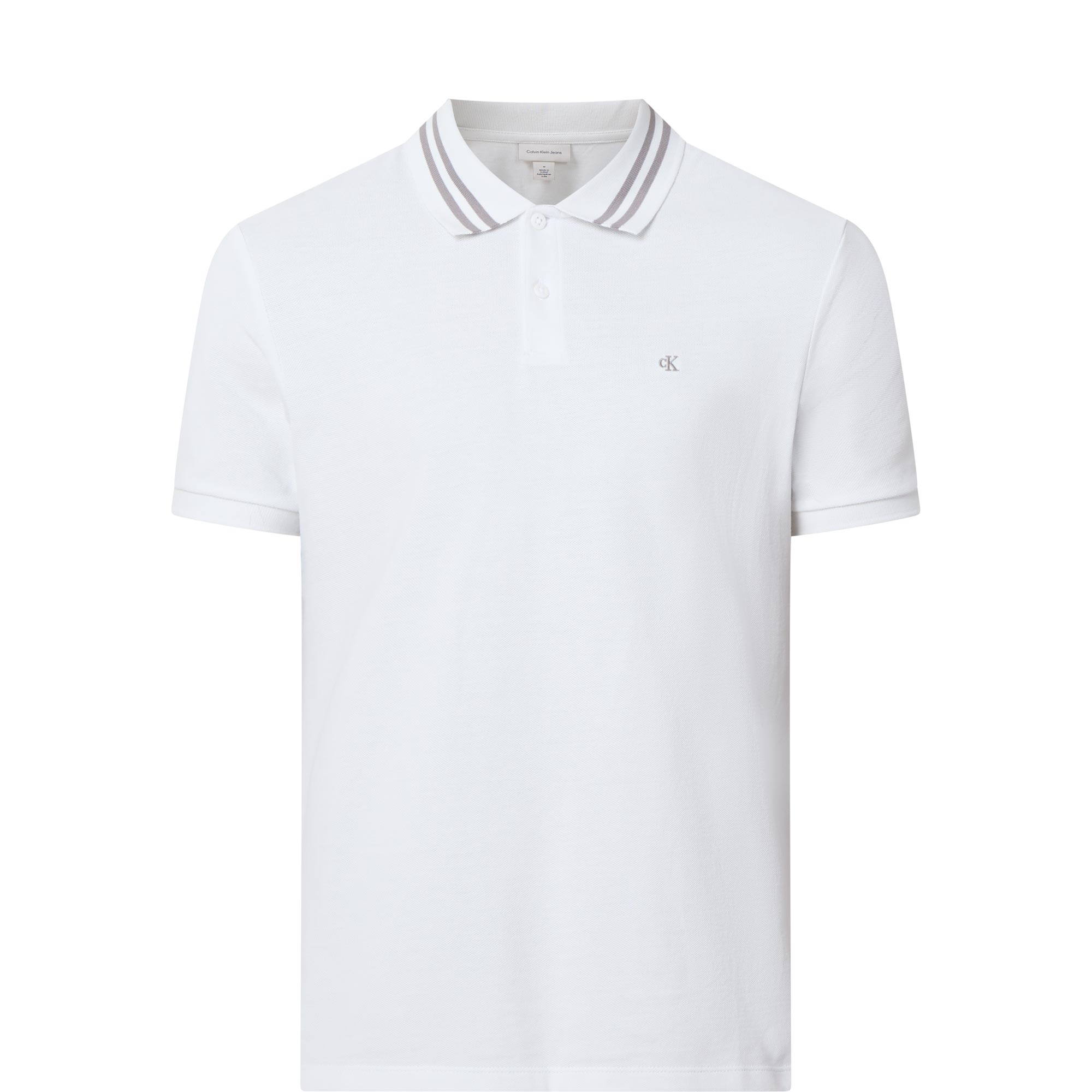 Monogram Logo Tipped Polo Shirt