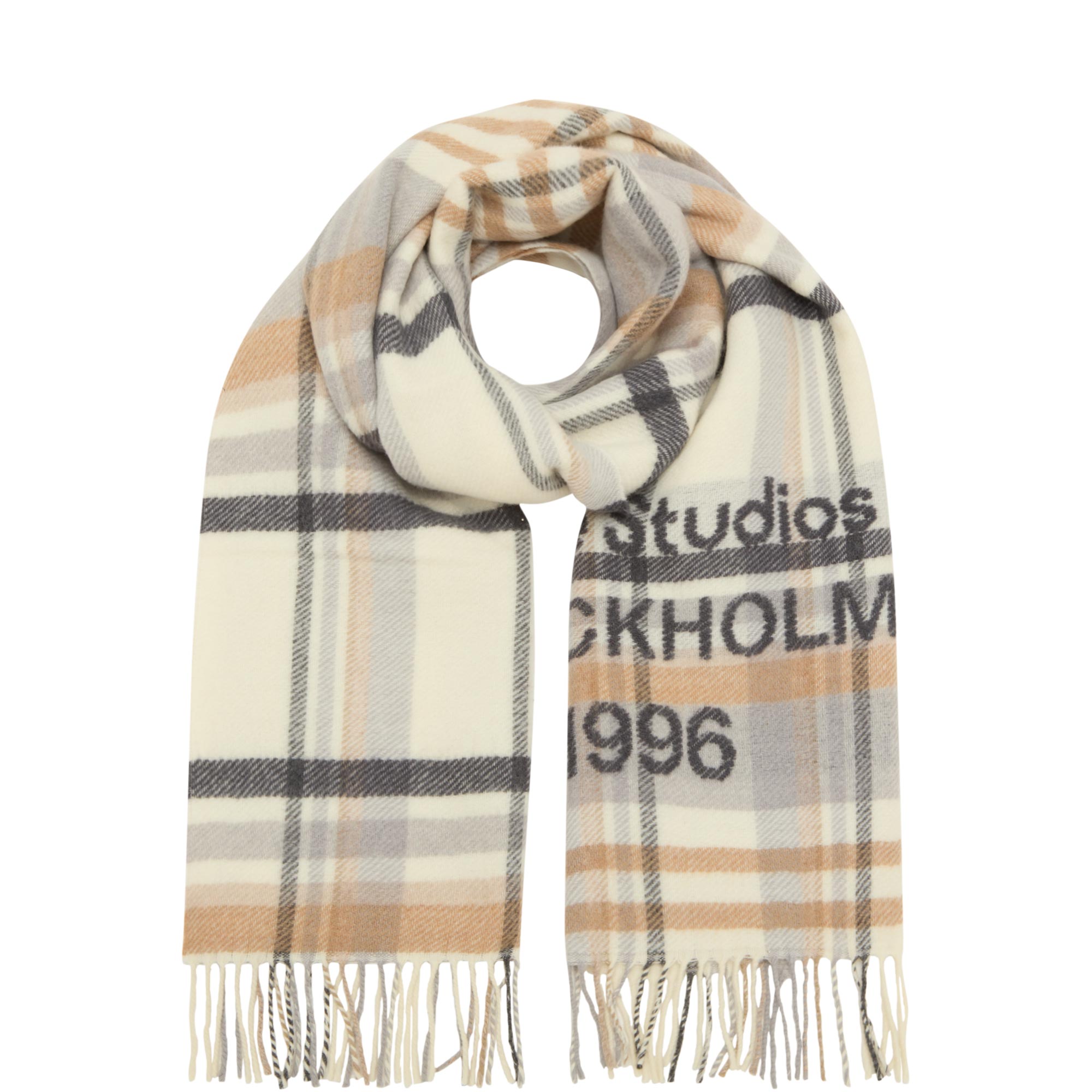 Venus Check Logo Scarf