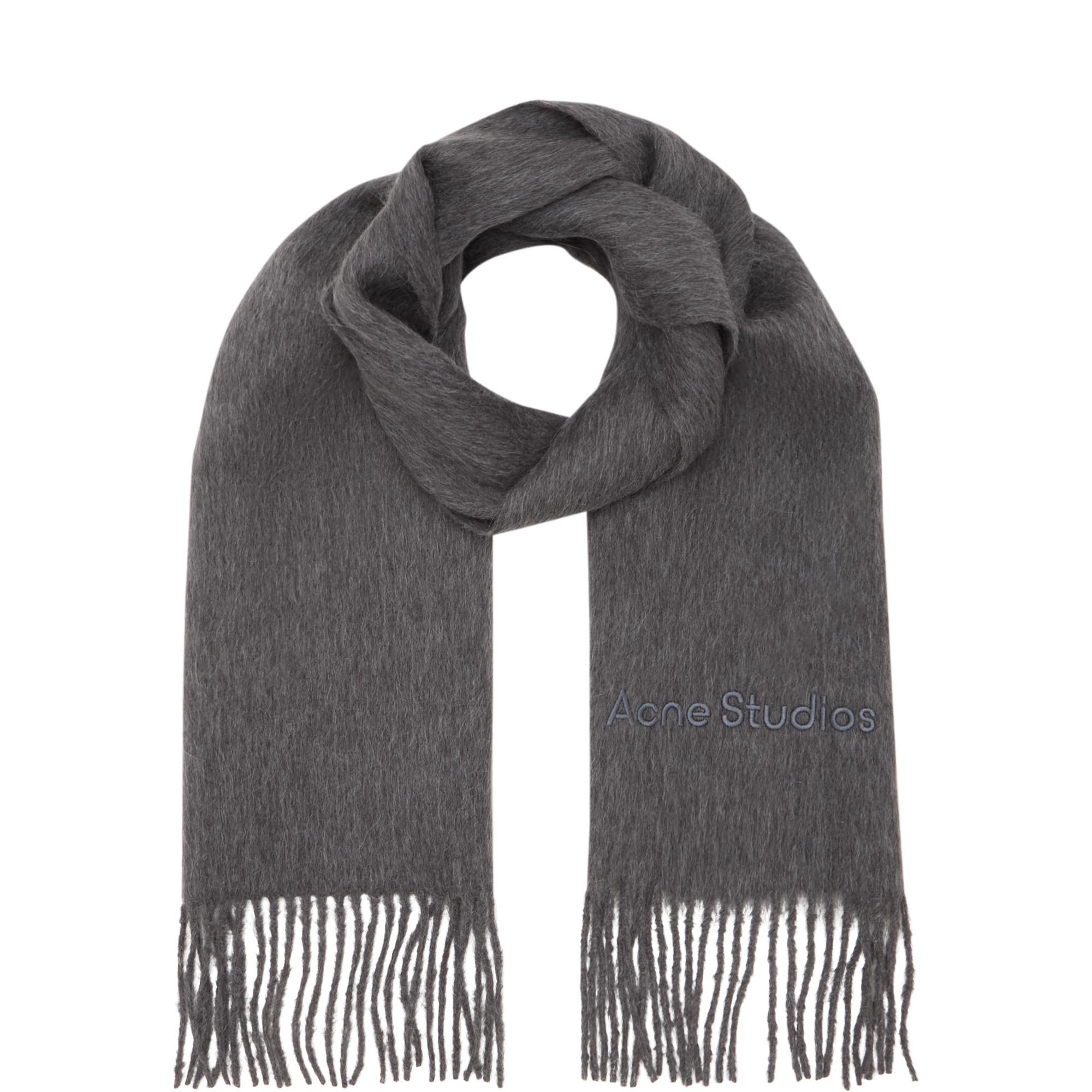 Vinnie Logo Fringe Scarf