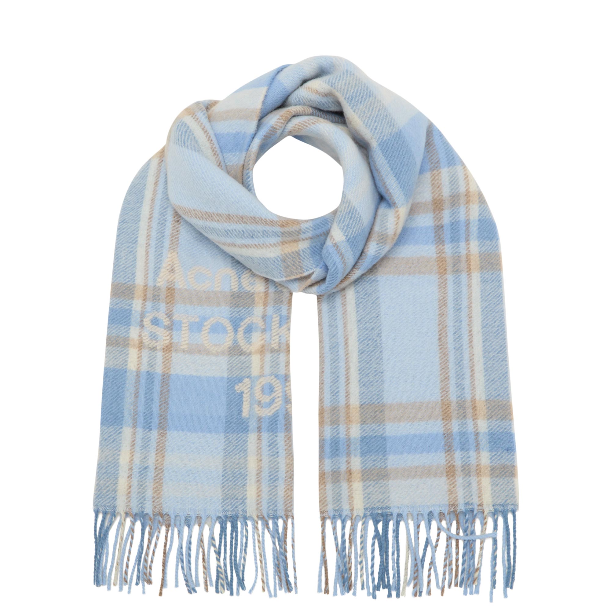 Venus Check Logo Scarf