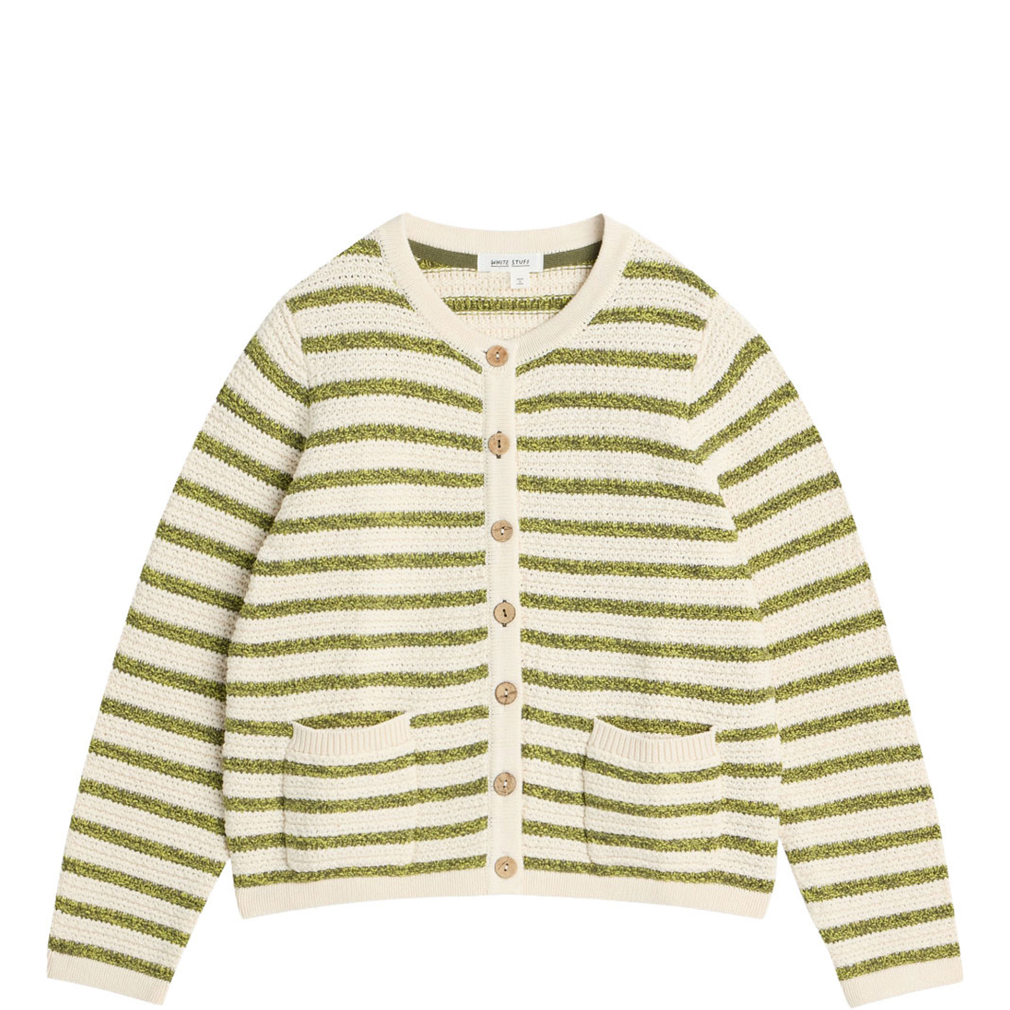 Belle Stripe Cardigan