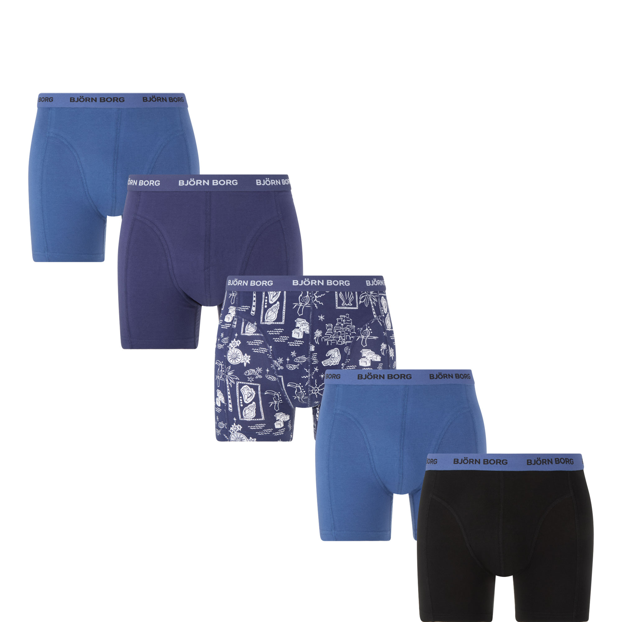 Stretch Boxers 5-Pack