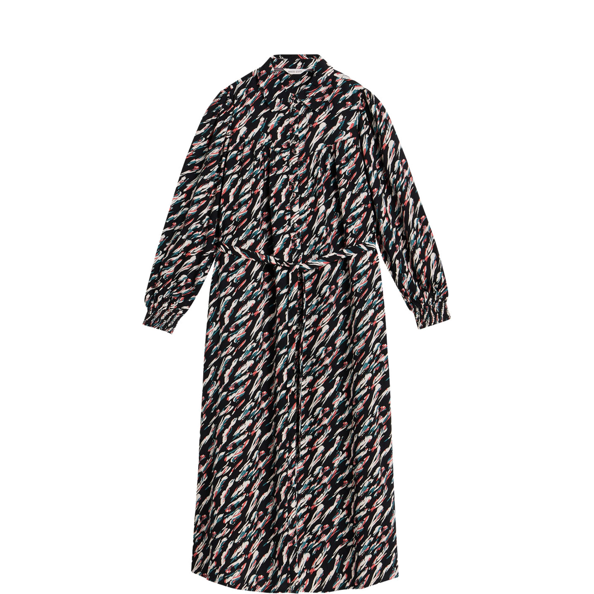 Covy Printed Shirt Dress