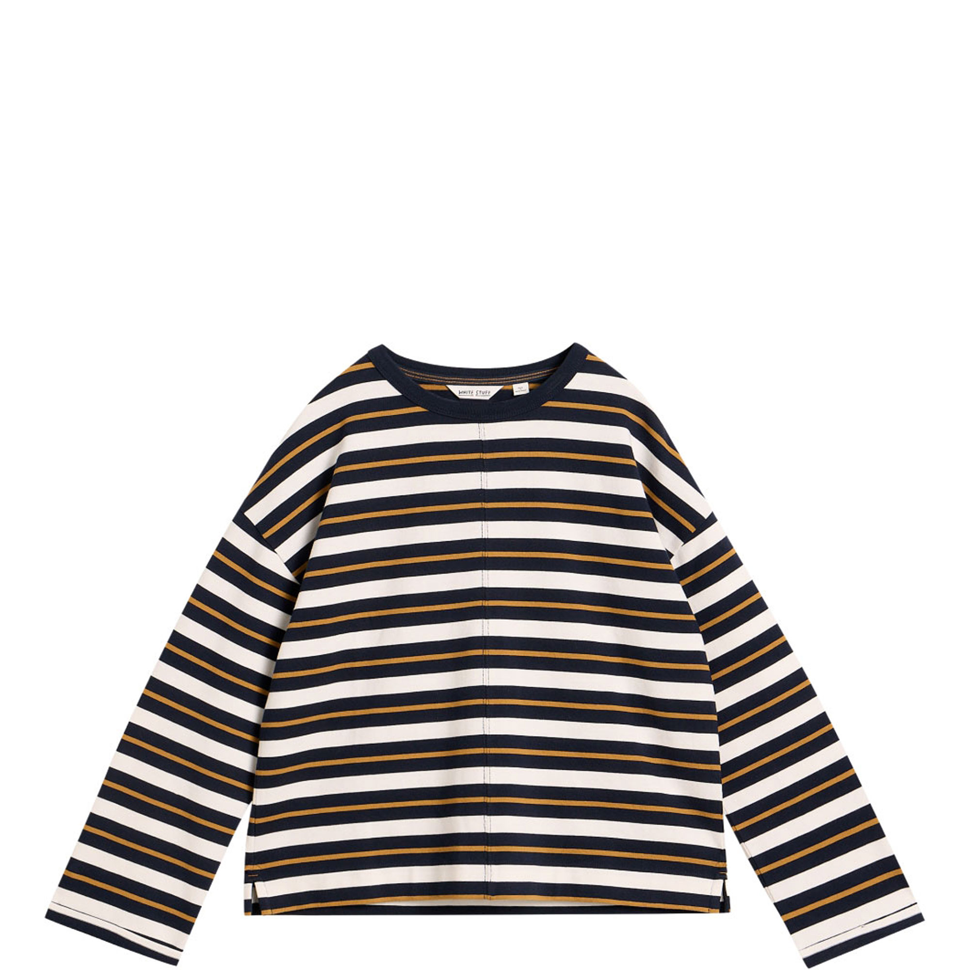Kim Striped Long-Sleeved Top
