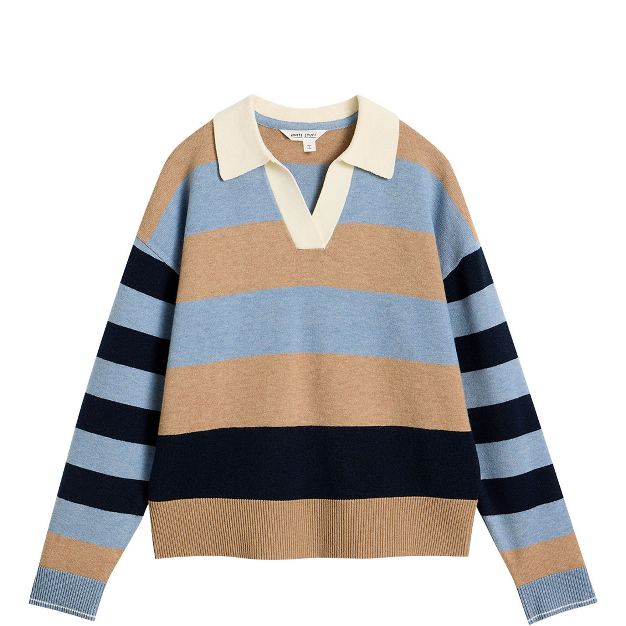Rochelle Stripe Rugby Sweater