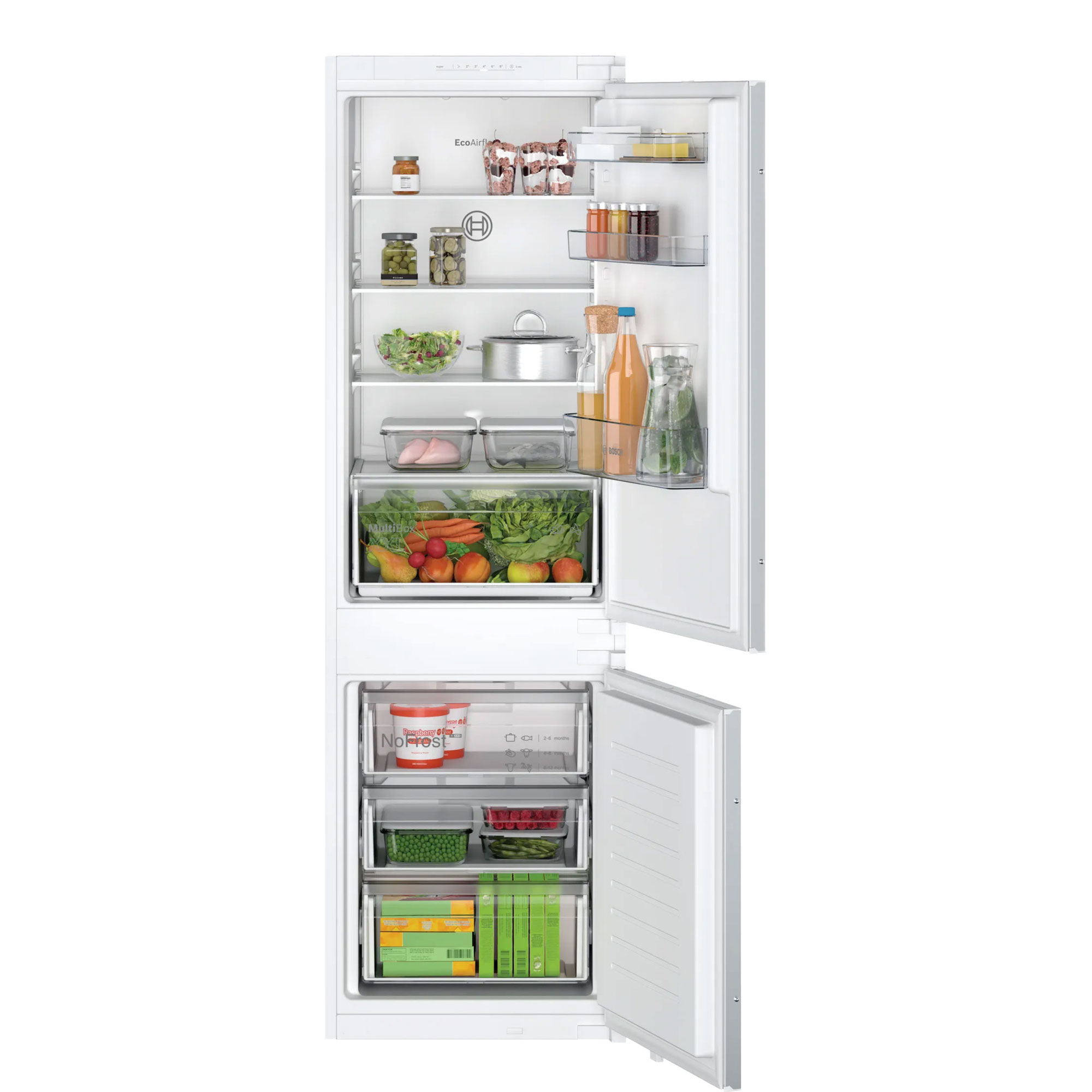 260L Built-in Fridge-Freezer Combination