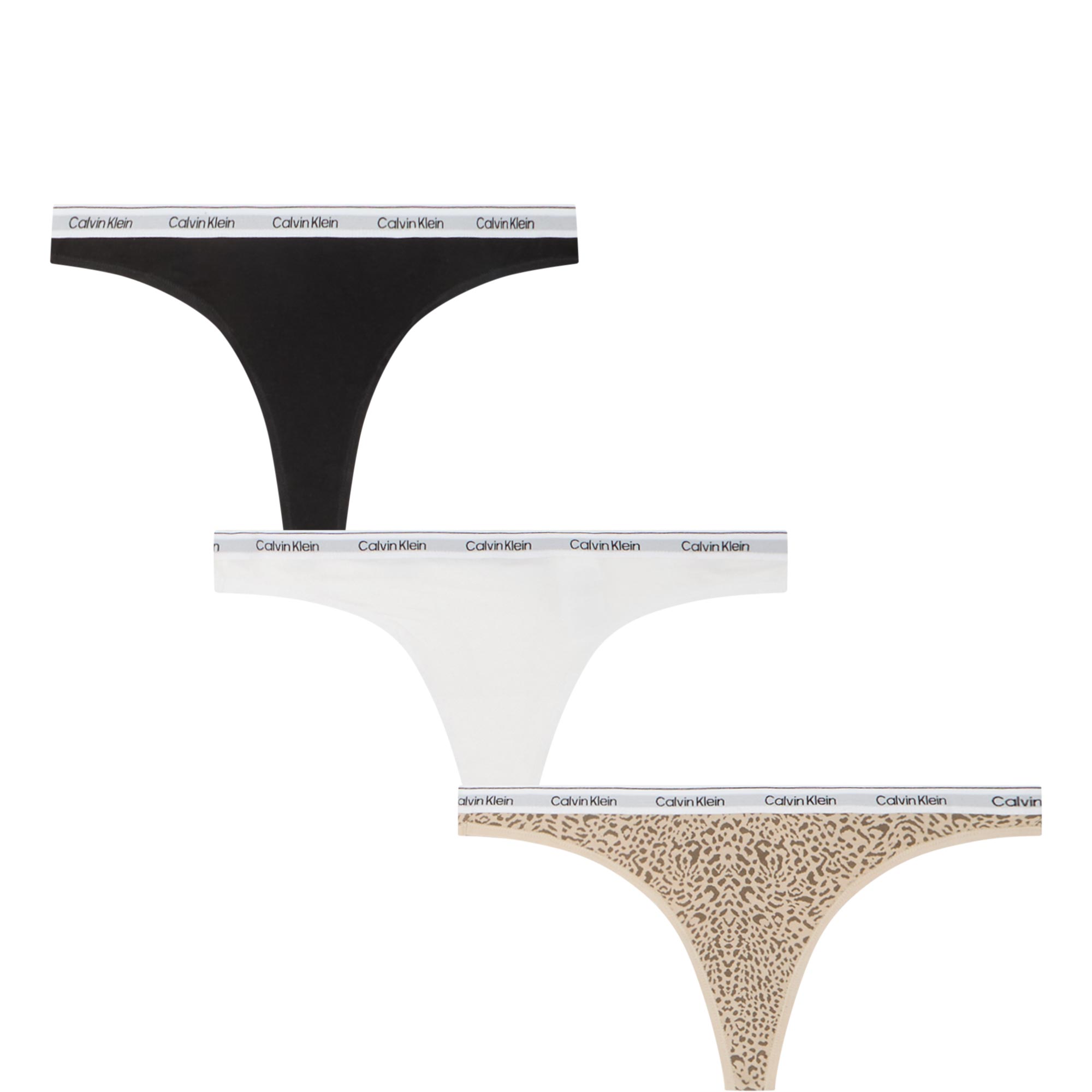 Three-Pack Icon Logo Thongs