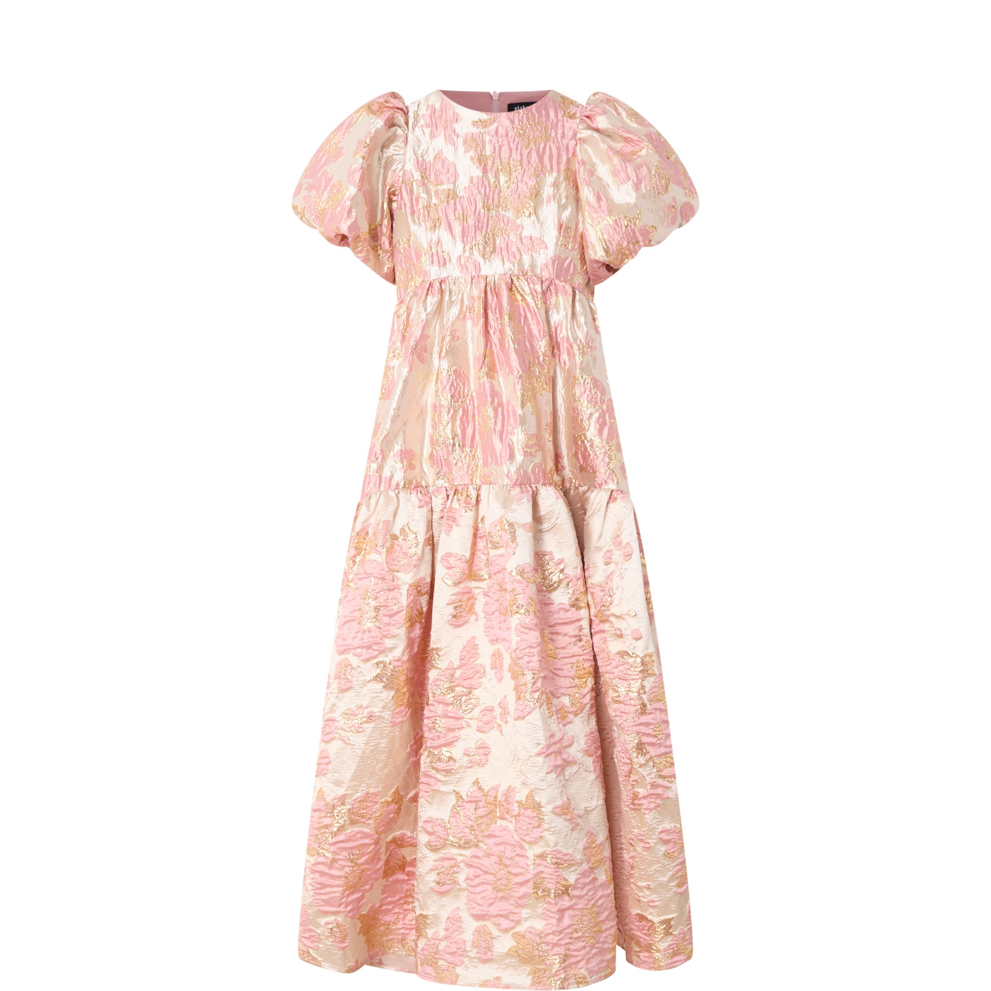 Harmonia Metallic Jacquard Dress