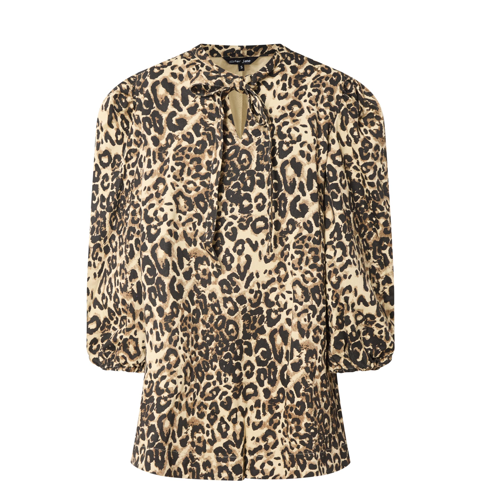 Mirage Leopard Mini Flared Dress