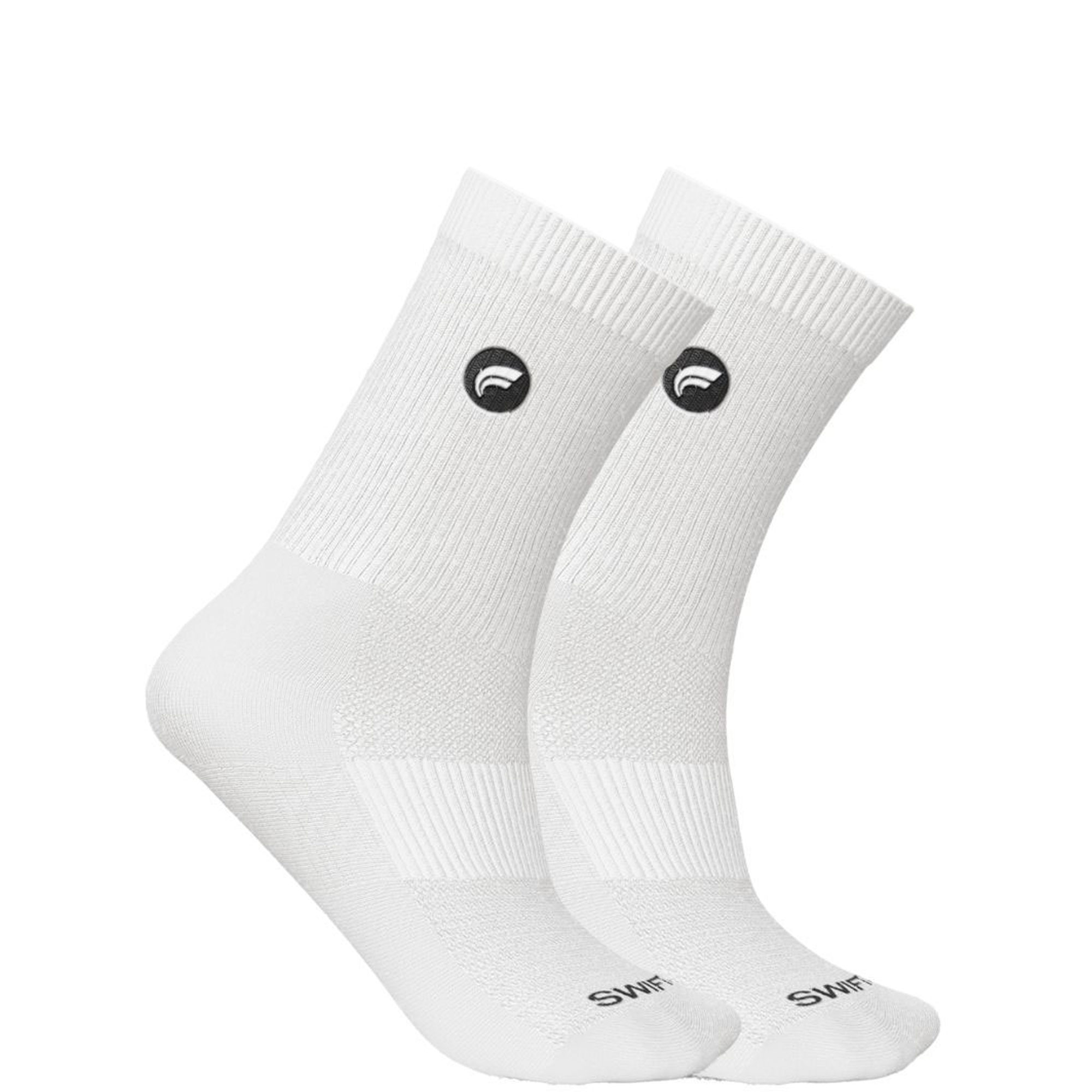 Performance Two-Pack Running Socks Off-White L/XL