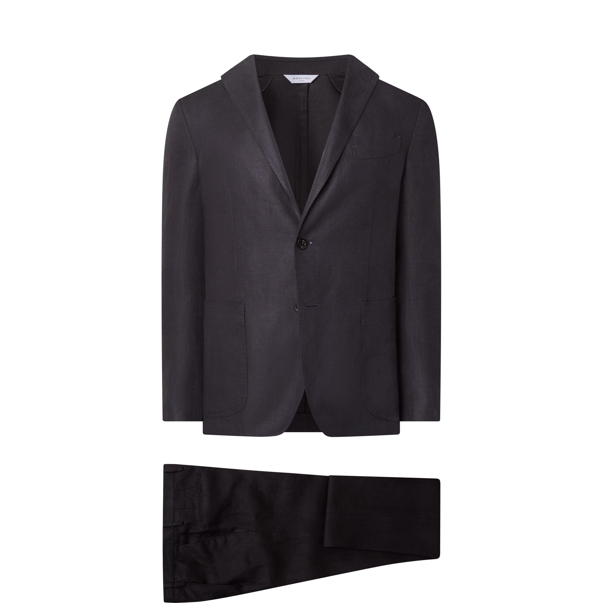 Irish Linen Single-Breasted Two-Piece Suit