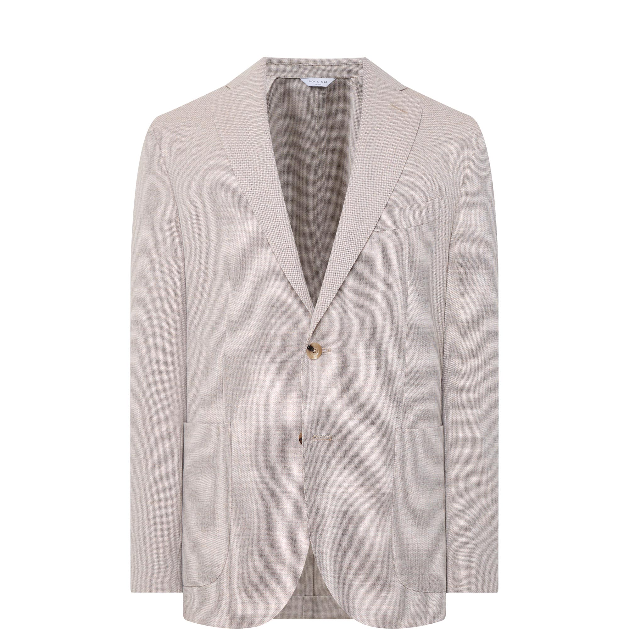 Hopsack Single-Breasted Blazer