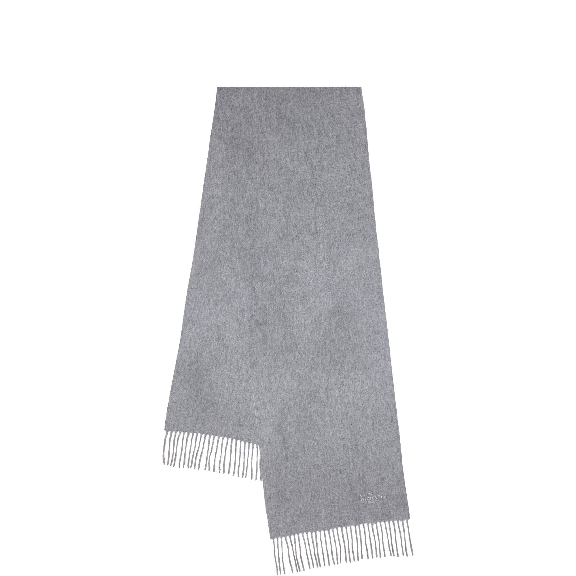 Knitted Cashmere Logo Scarf