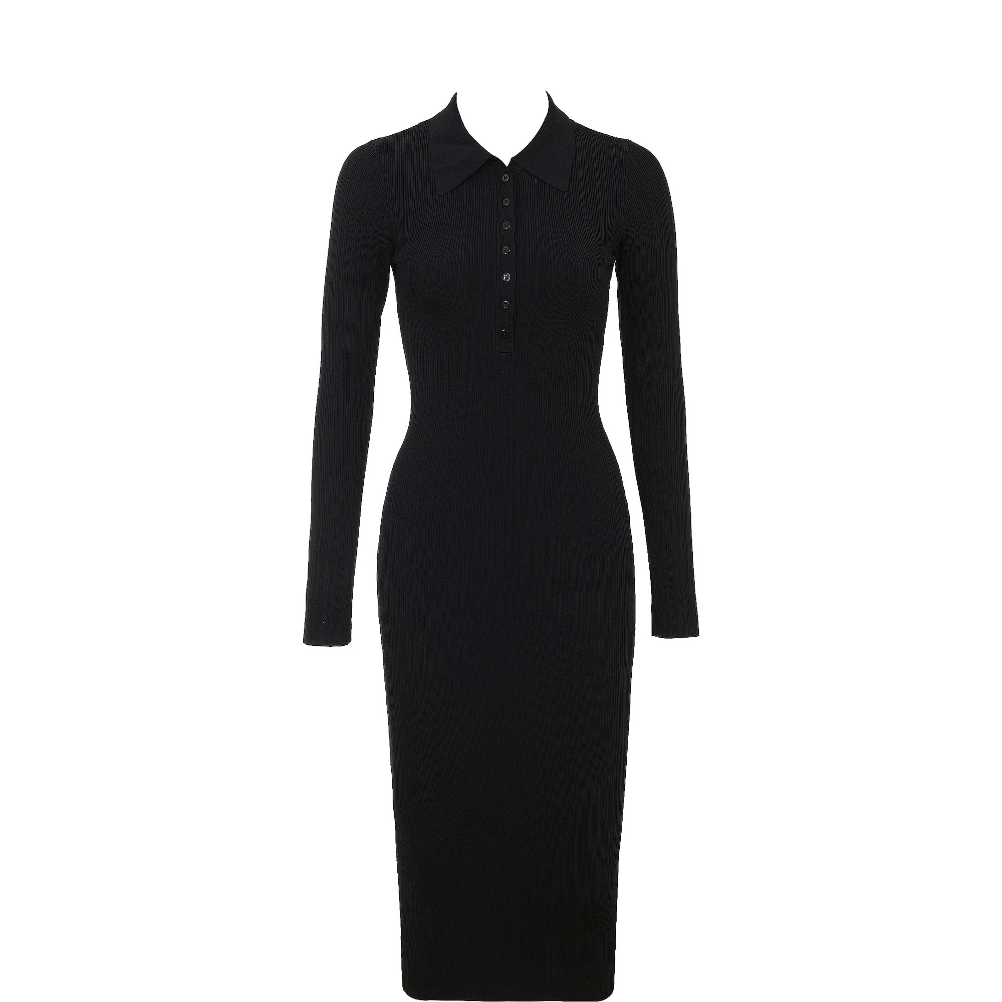 Sabra Knitted Shirt Dress