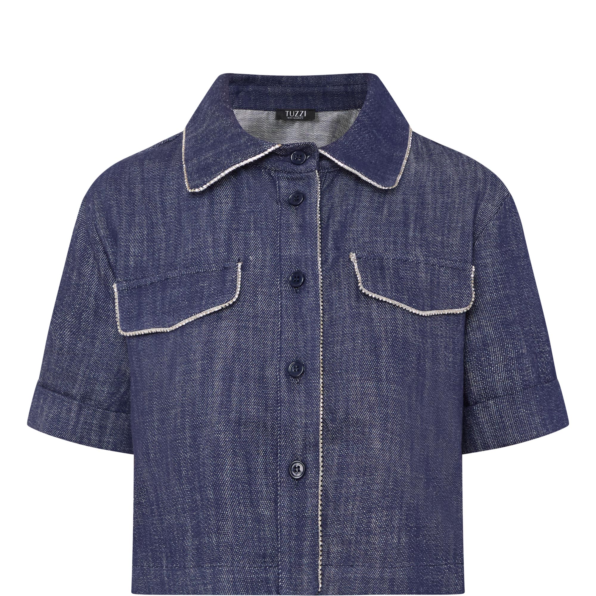 Cropped Denim Jacket