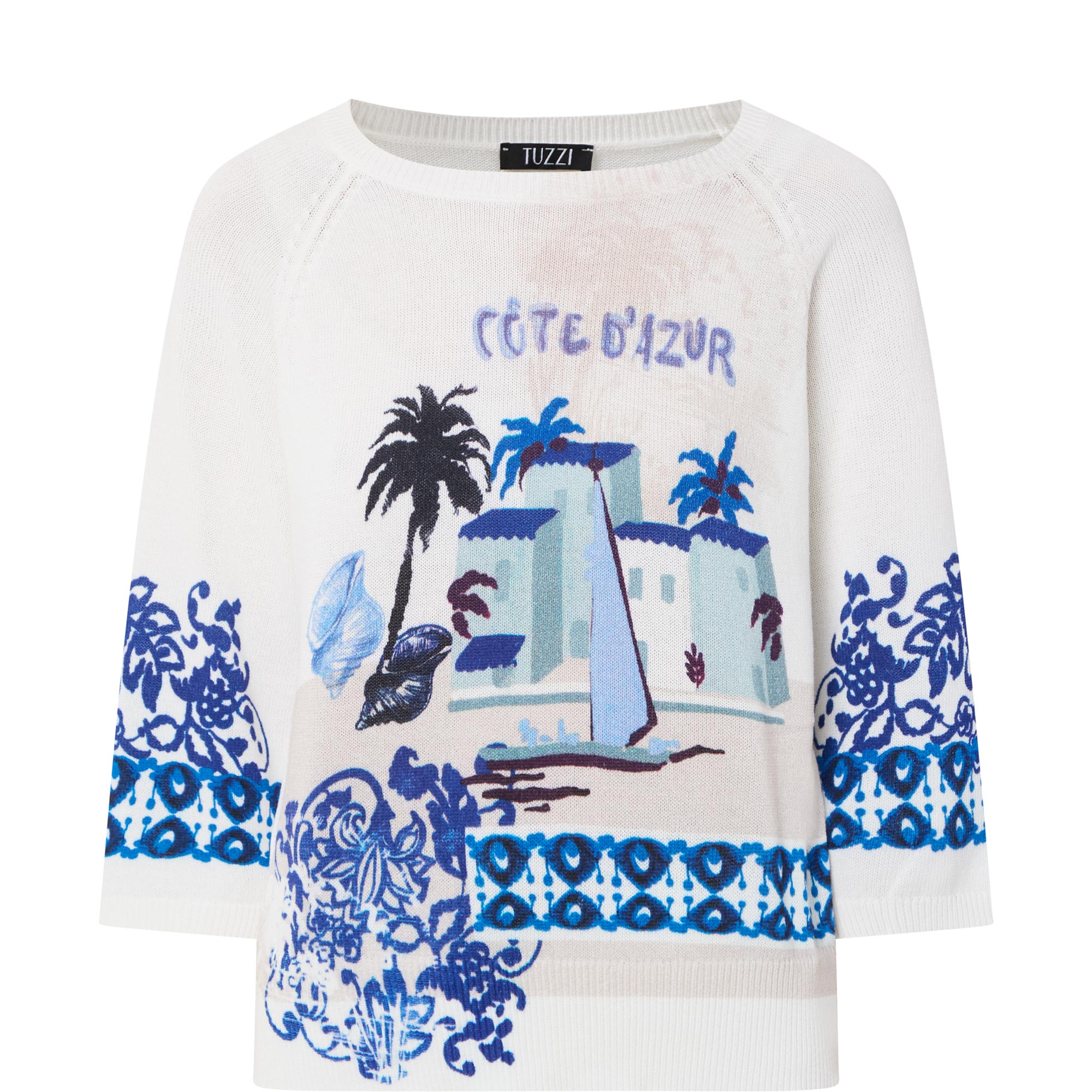 Cote D'Azur Printed Top