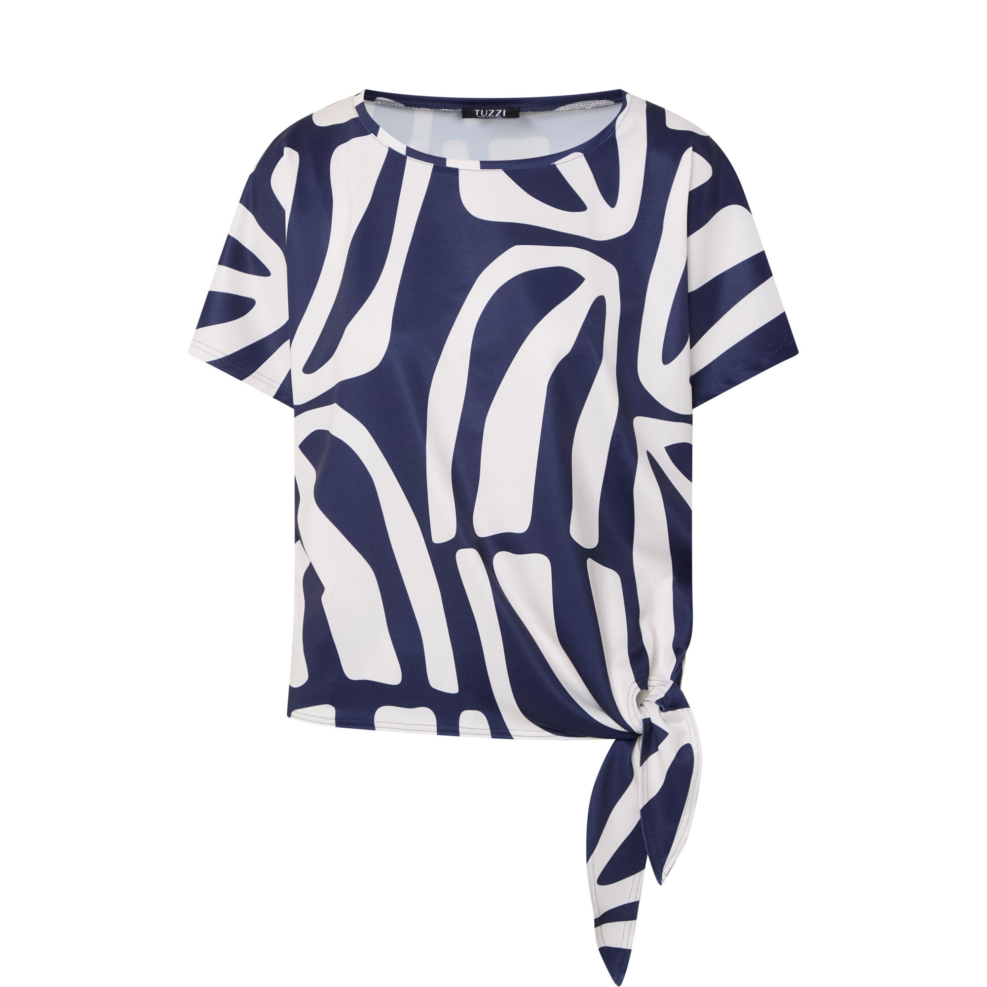 Abstract Tie T-Shirt