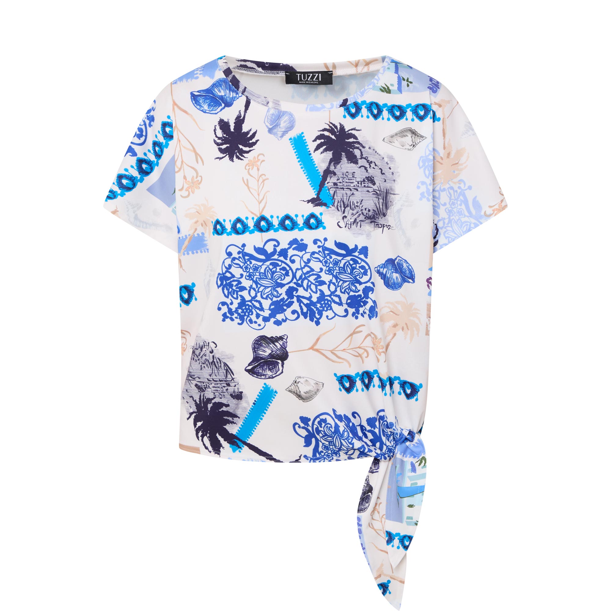 Palm Tree Tie T-Shirt