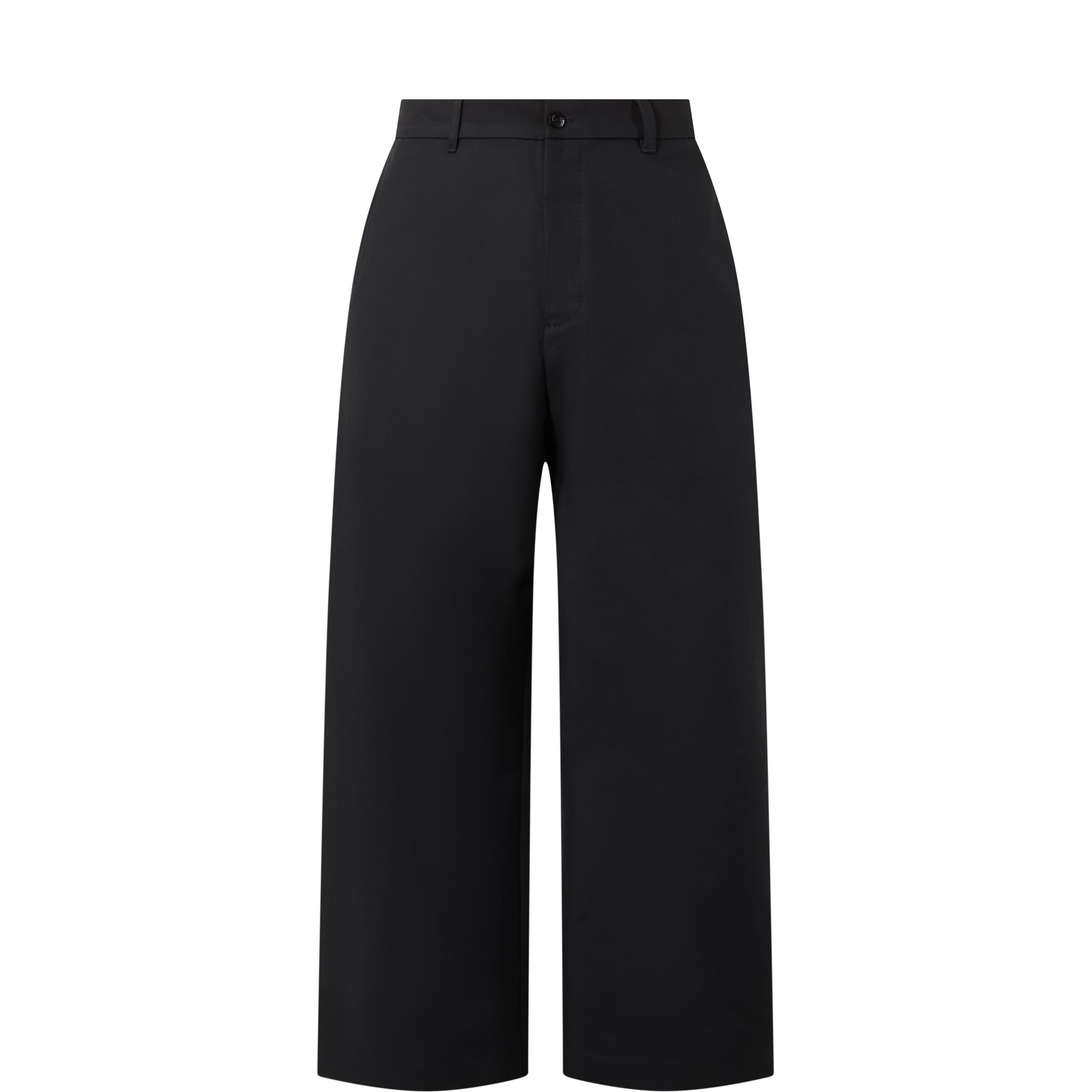High-Rise Wide Leg Casual Trousers