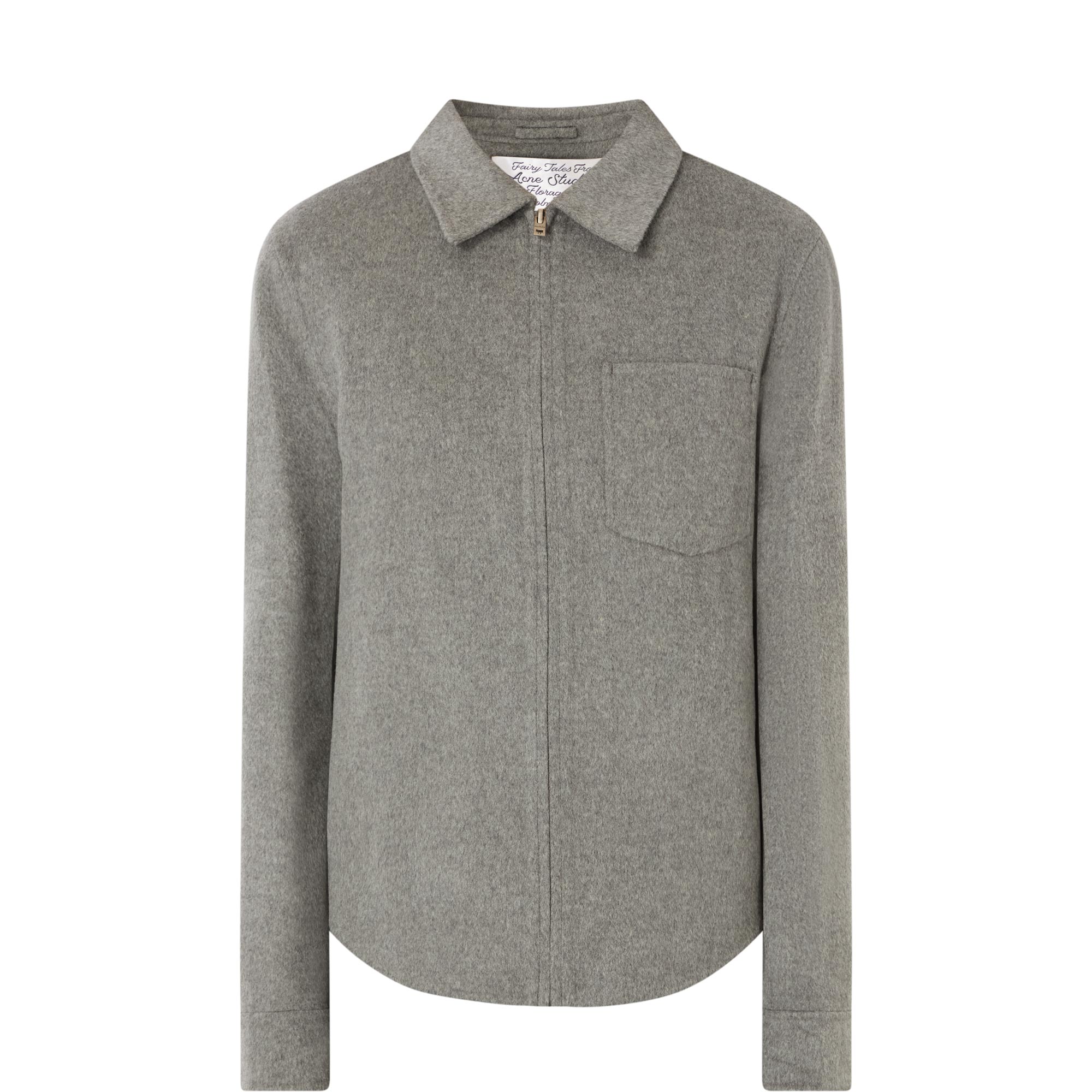 Knitted Zip Overshirt