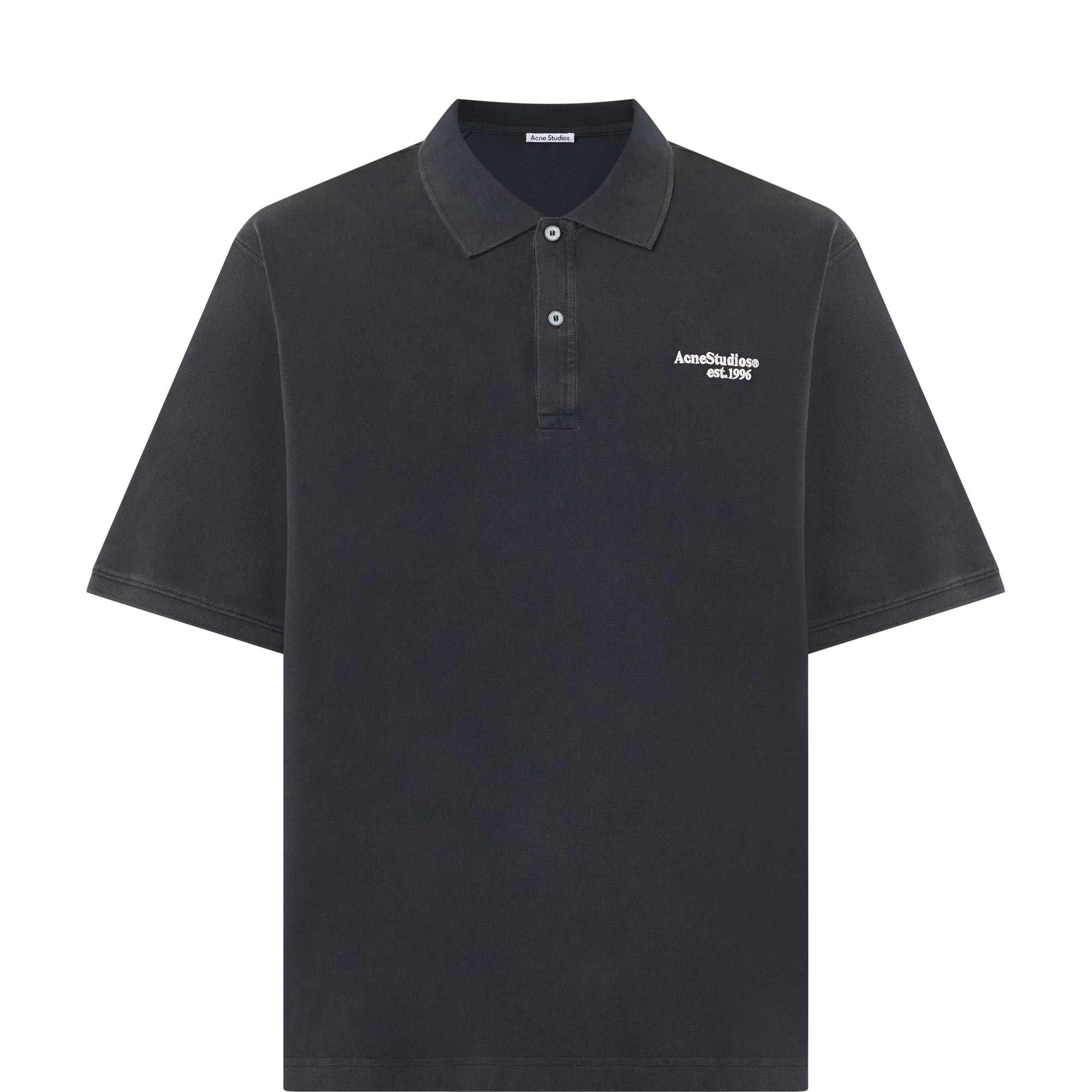 Washed Logo Polo Shirt