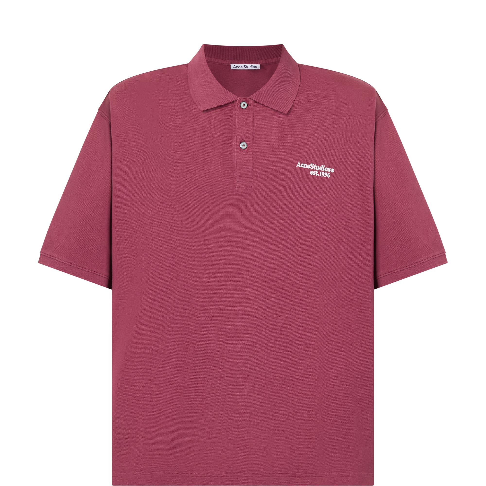Washed Logo Polo Shirt