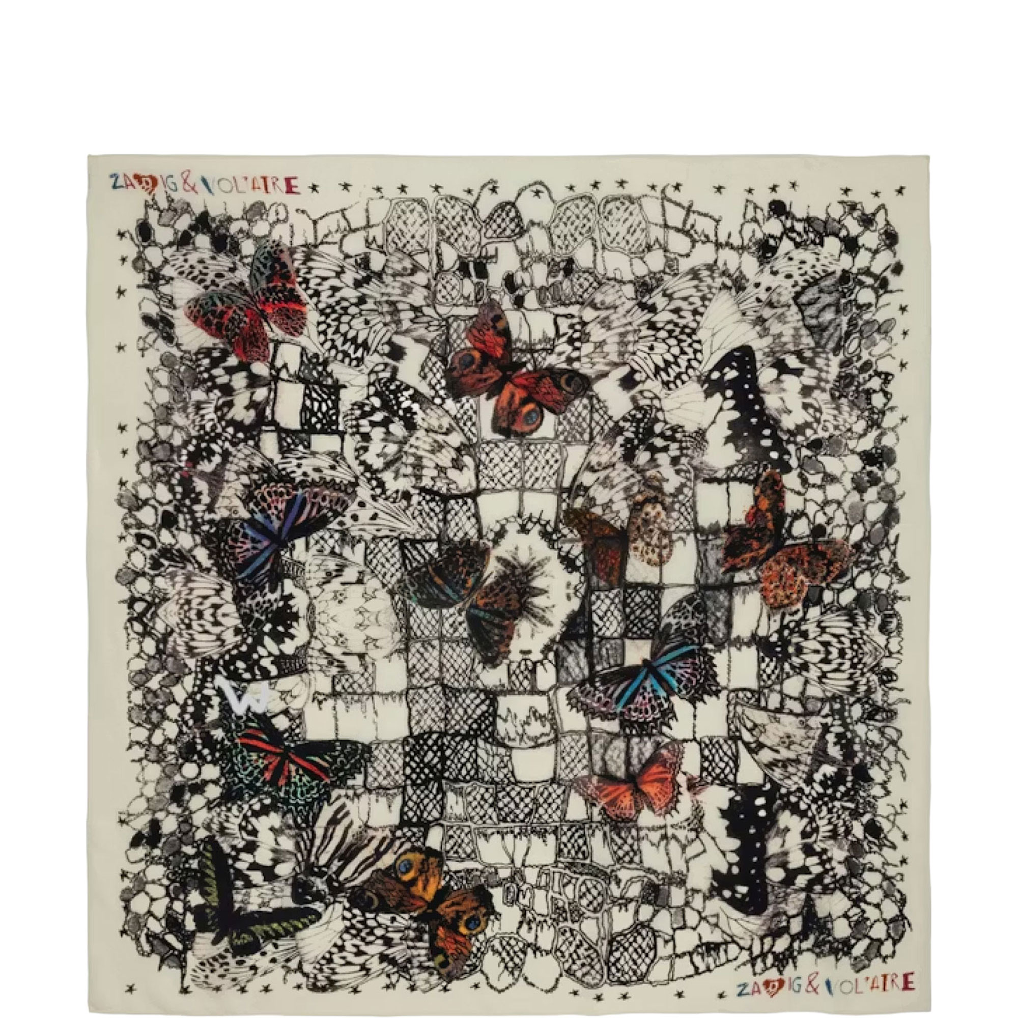 Blondie Butterfly Lace 130 Scarf