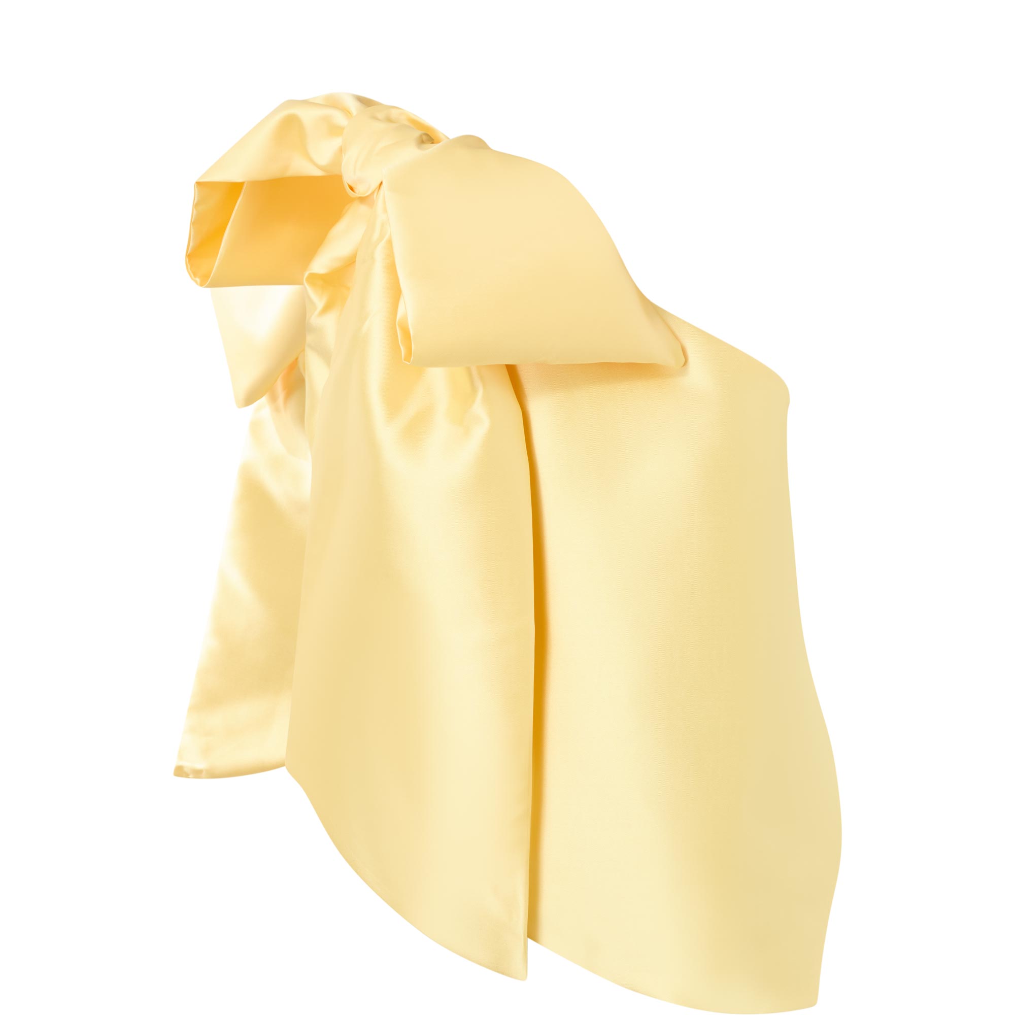 Bow Appliqu&eacute; One-Shoulder Top