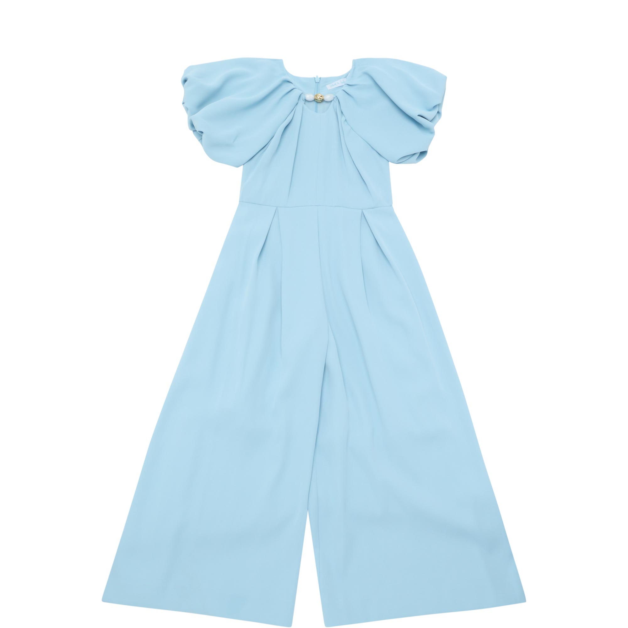 Bead Detail Wide Leg Jumpsuit