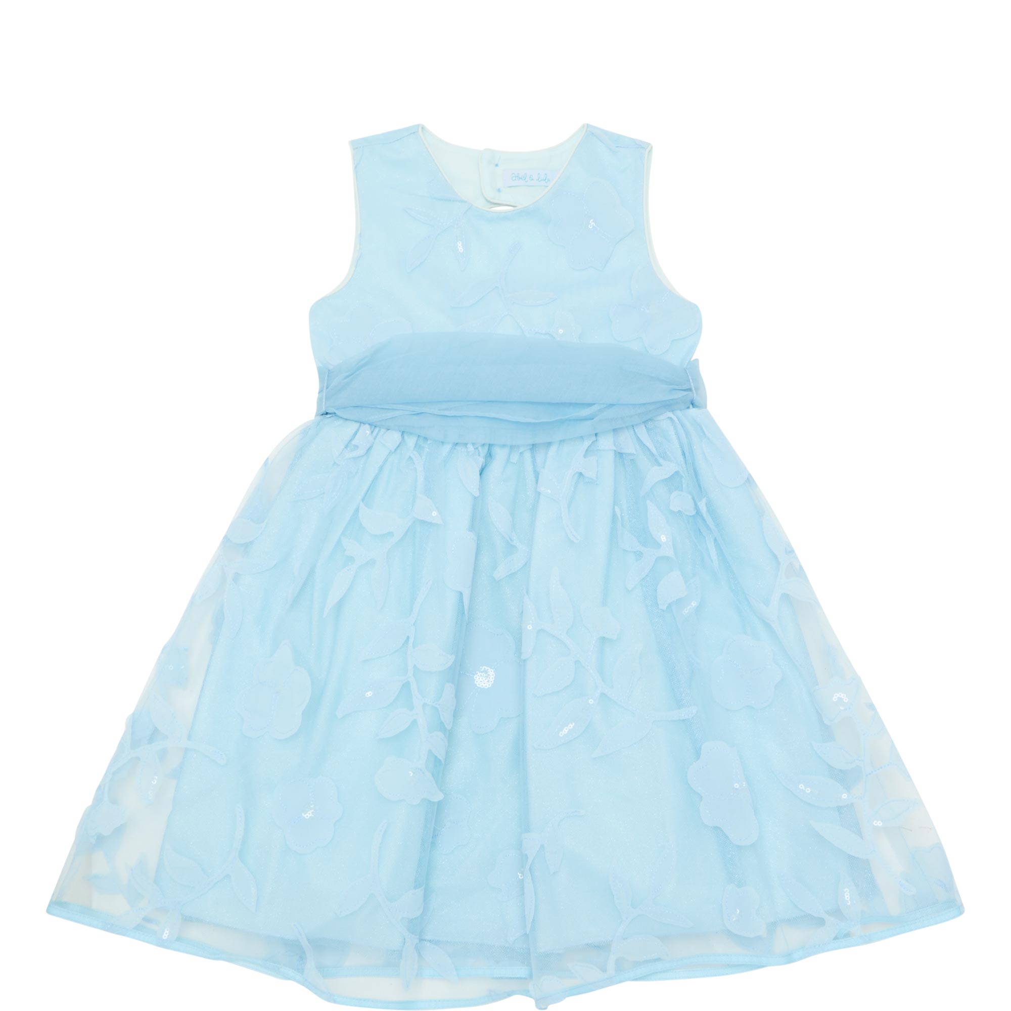 Floral Cut Out Flared Dress