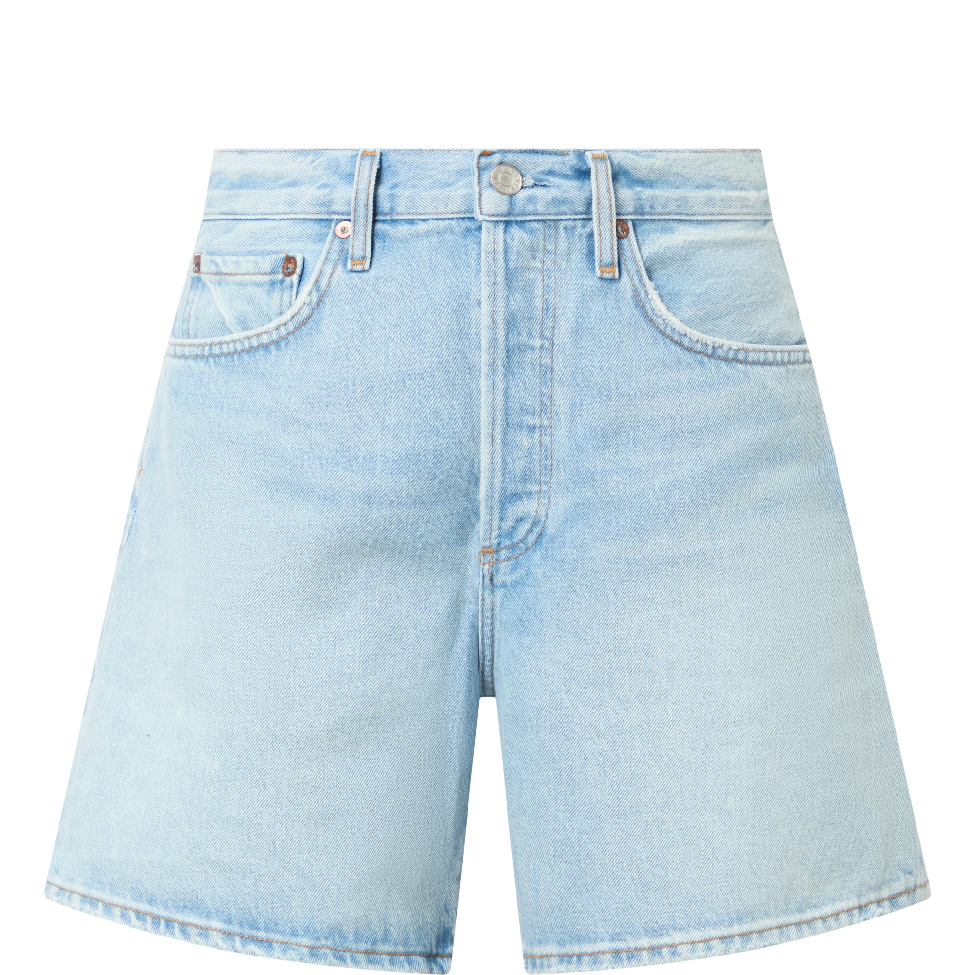 Dame High-Rise Denim Shorts