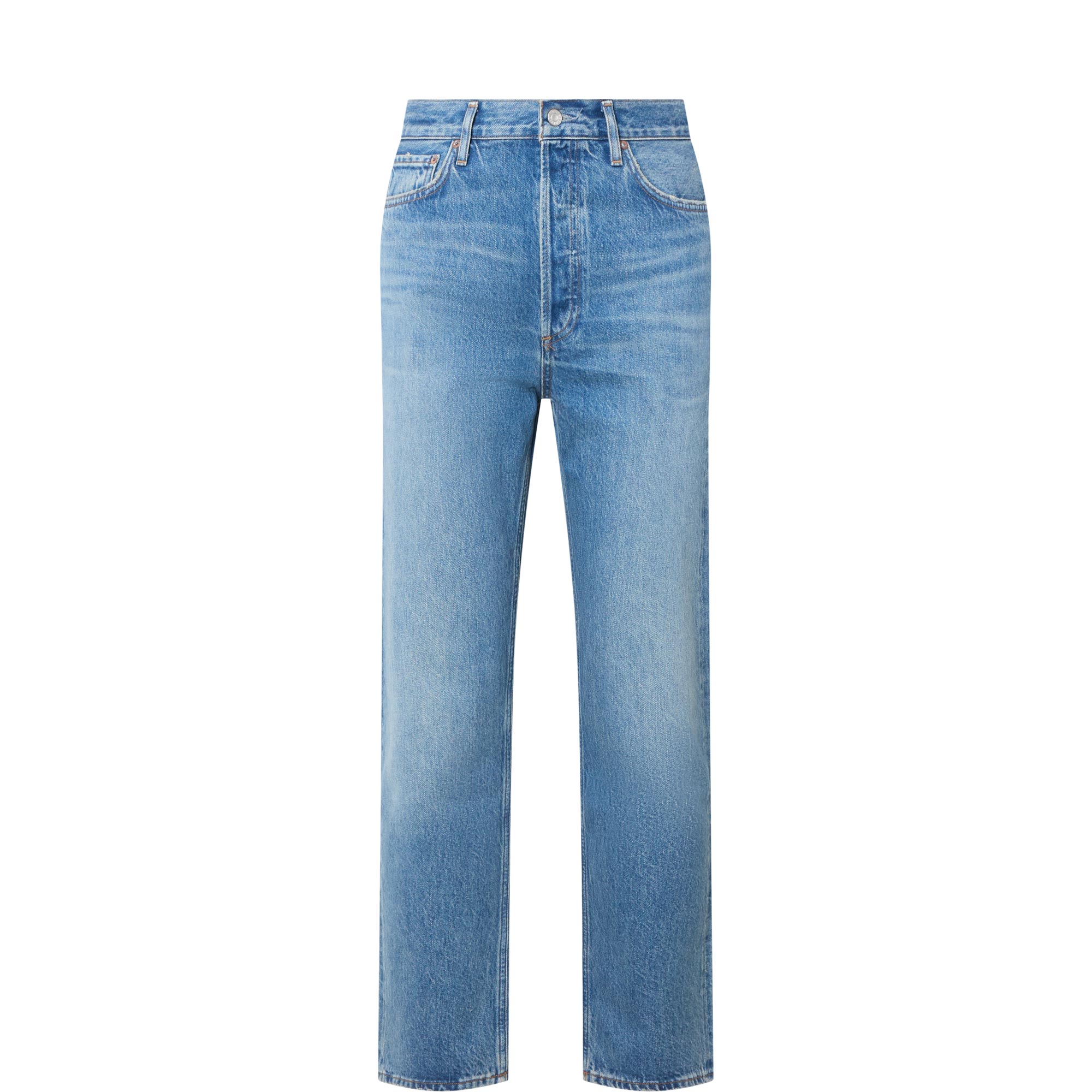 90s Pinch Waist High-Rise Straight Leg Jeans