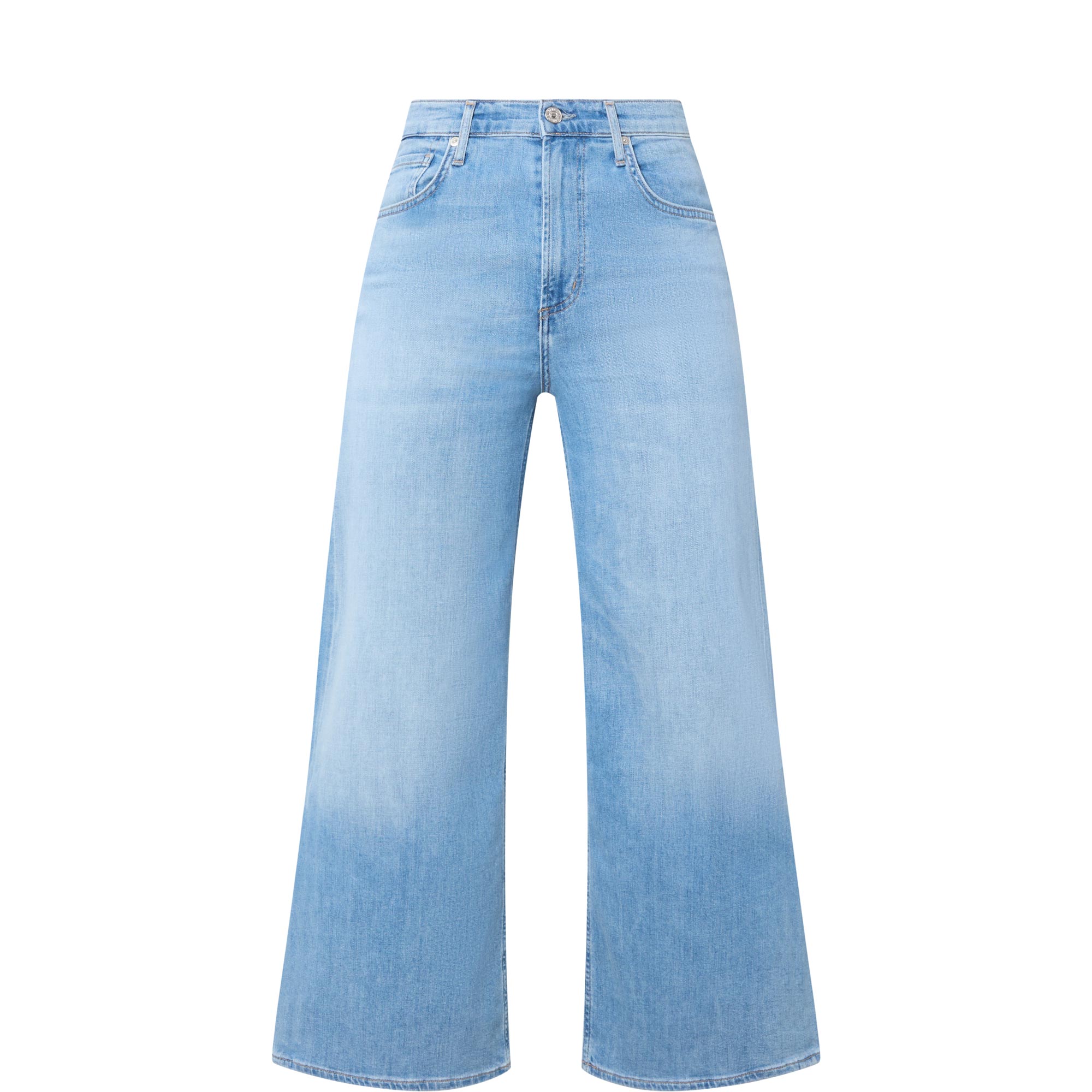 Lyra High-Rise Wide Leg Cropped Jeans