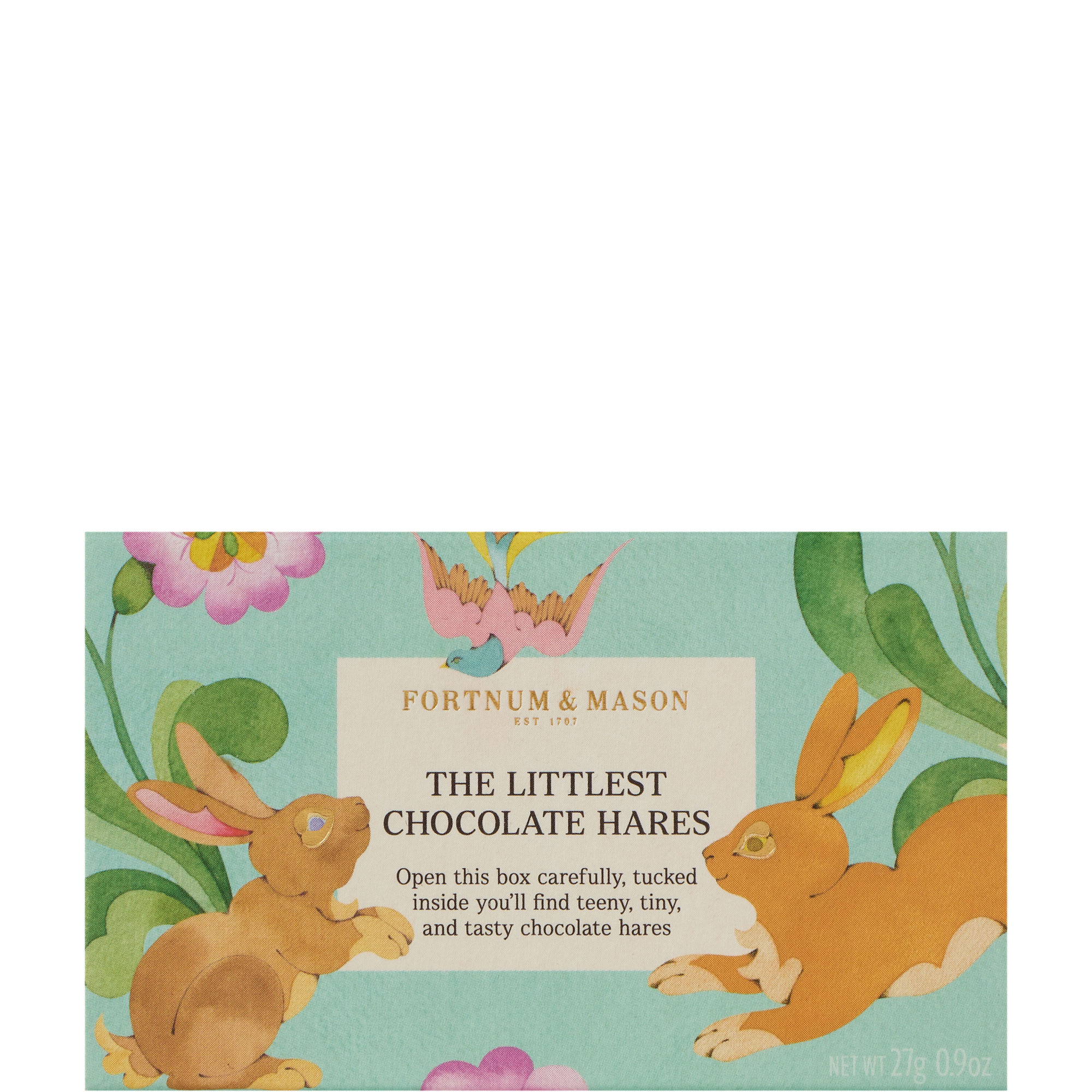 The Littlest Milk Chocolate Hares Matchbox 27g